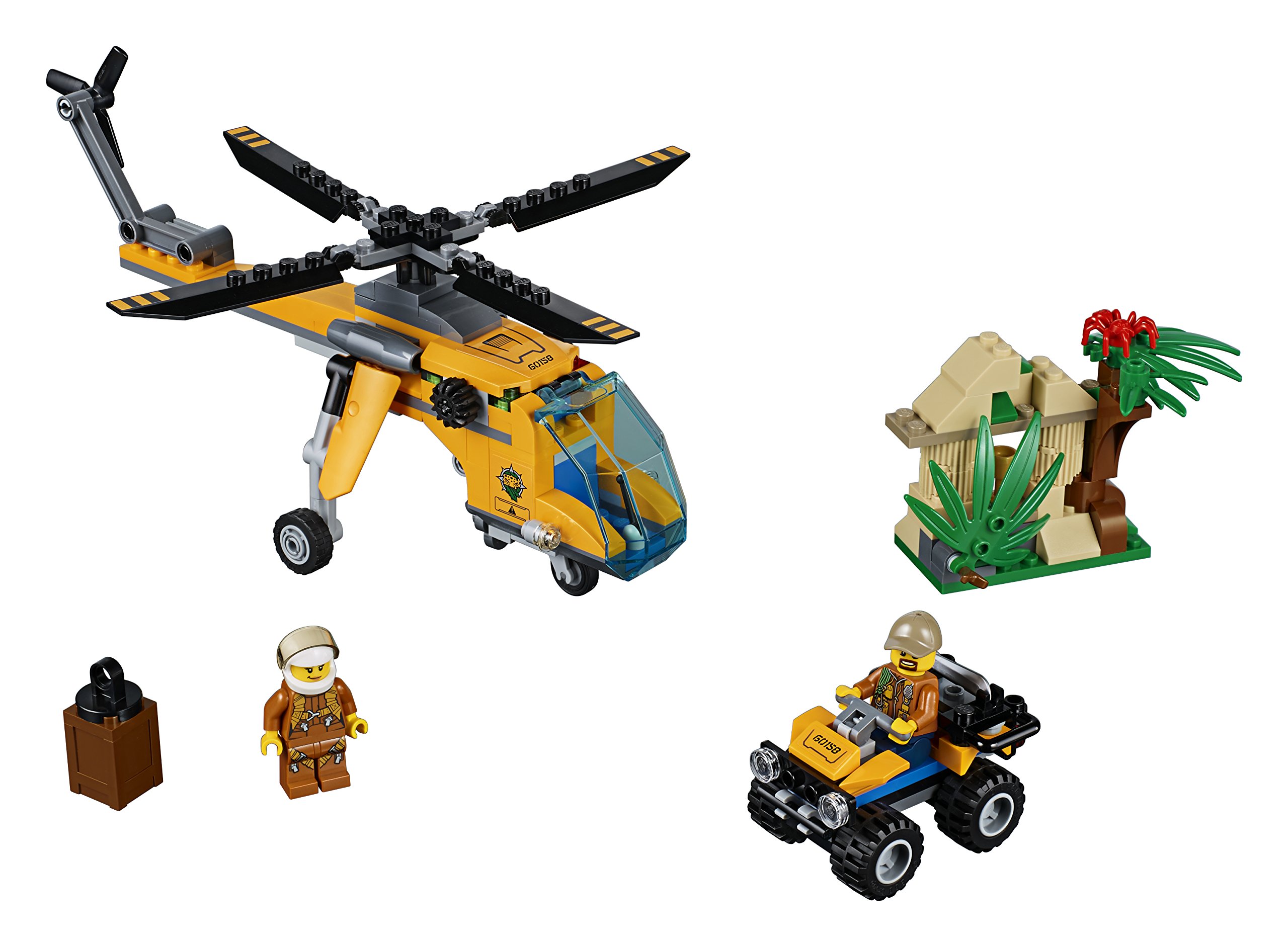 Foto 5 pulgar | Lego City Jungle Explorers Jungle Cargo Helicopter 60158 201 Piezas - Venta Internacional