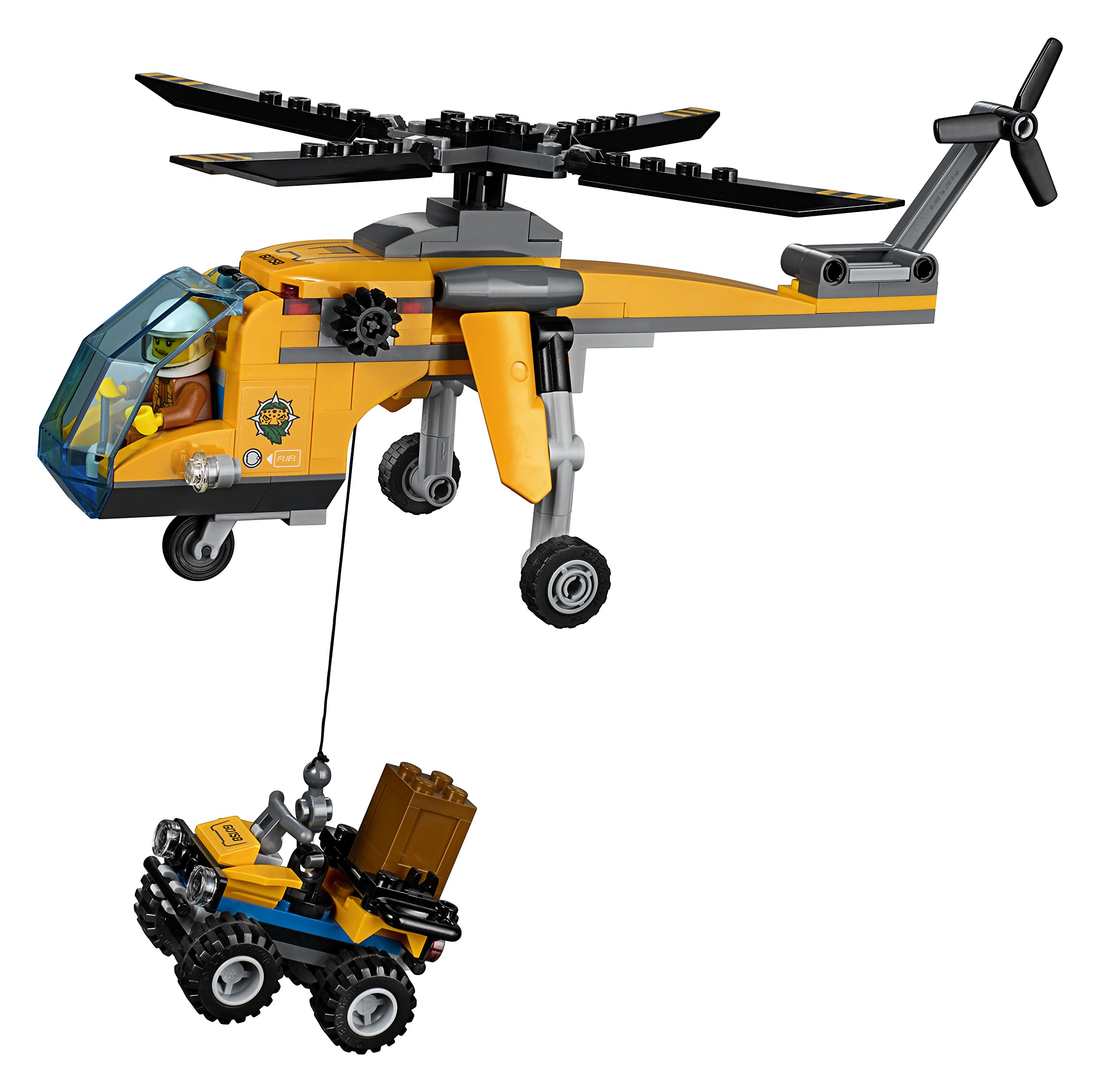 Foto 8 pulgar | Lego City Jungle Explorers Jungle Cargo Helicopter 60158 201 Piezas - Venta Internacional