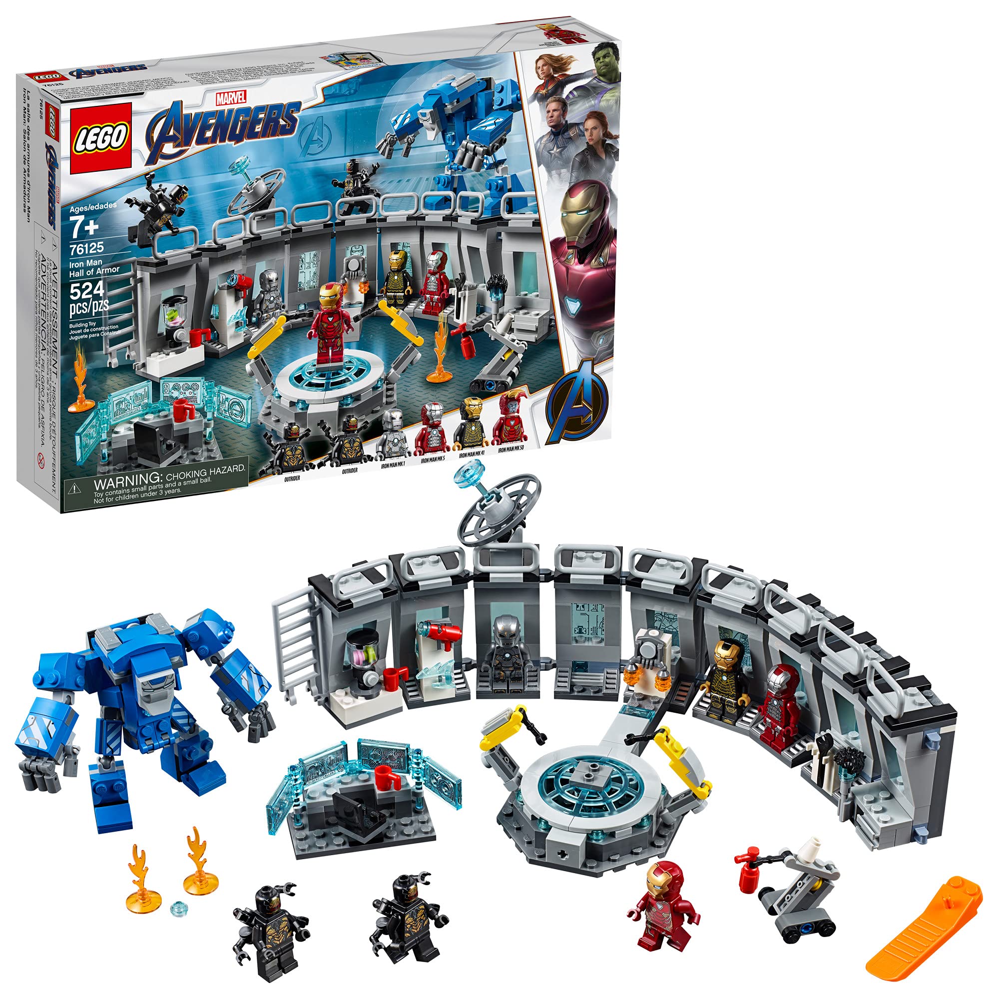 Foto 2 pulgar | Kit de Construcción Lego Marvel Avengers Iron Man Hall Of Armor 76125 - Venta Internacional