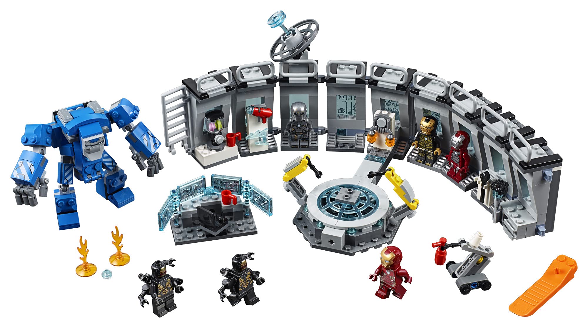 Foto 3 pulgar | Kit de Construcción Lego Marvel Avengers Iron Man Hall Of Armor 76125 - Venta Internacional