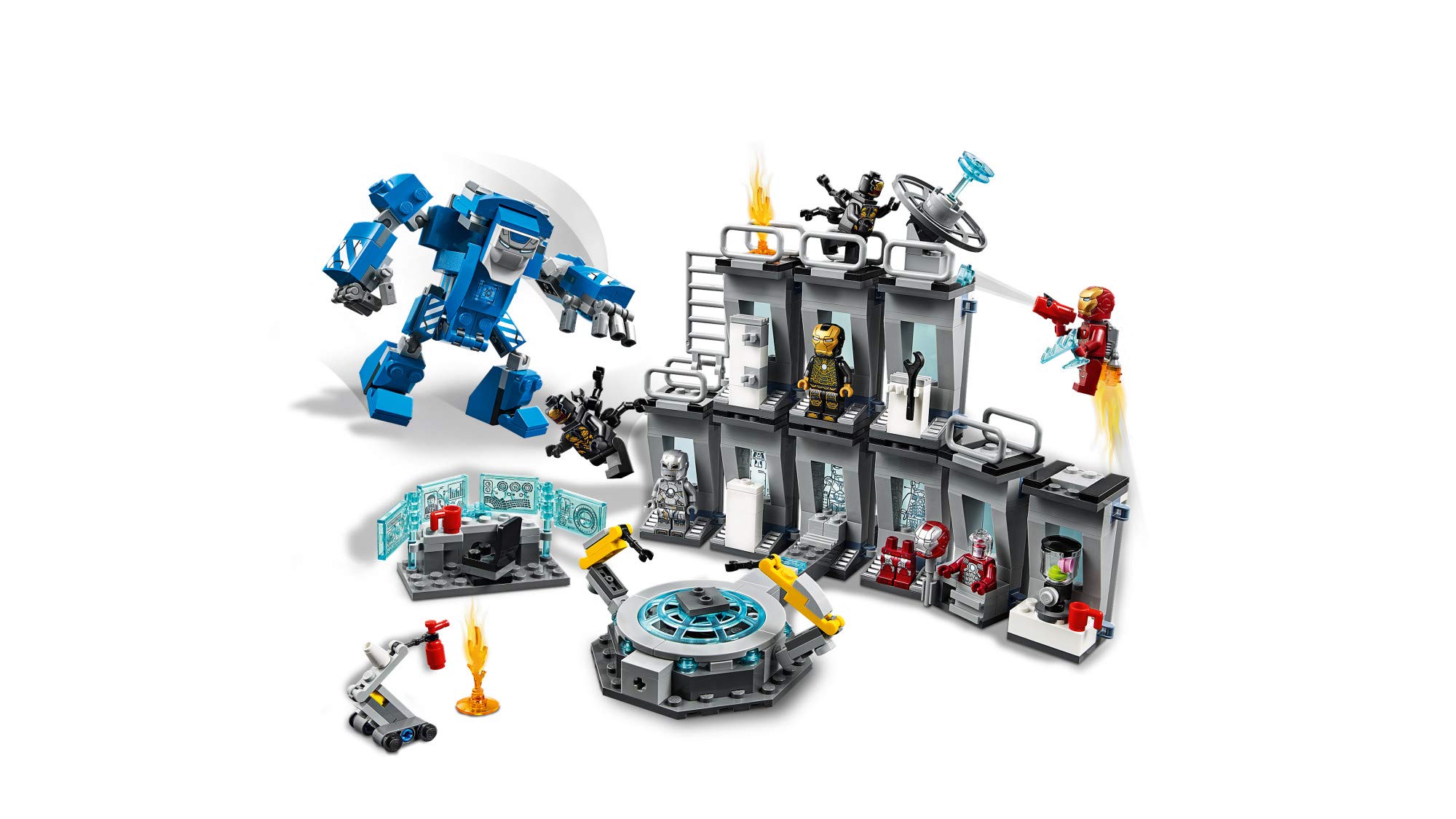 Foto 8 pulgar | Kit de Construcción Lego Marvel Avengers Iron Man Hall Of Armor 76125 - Venta Internacional