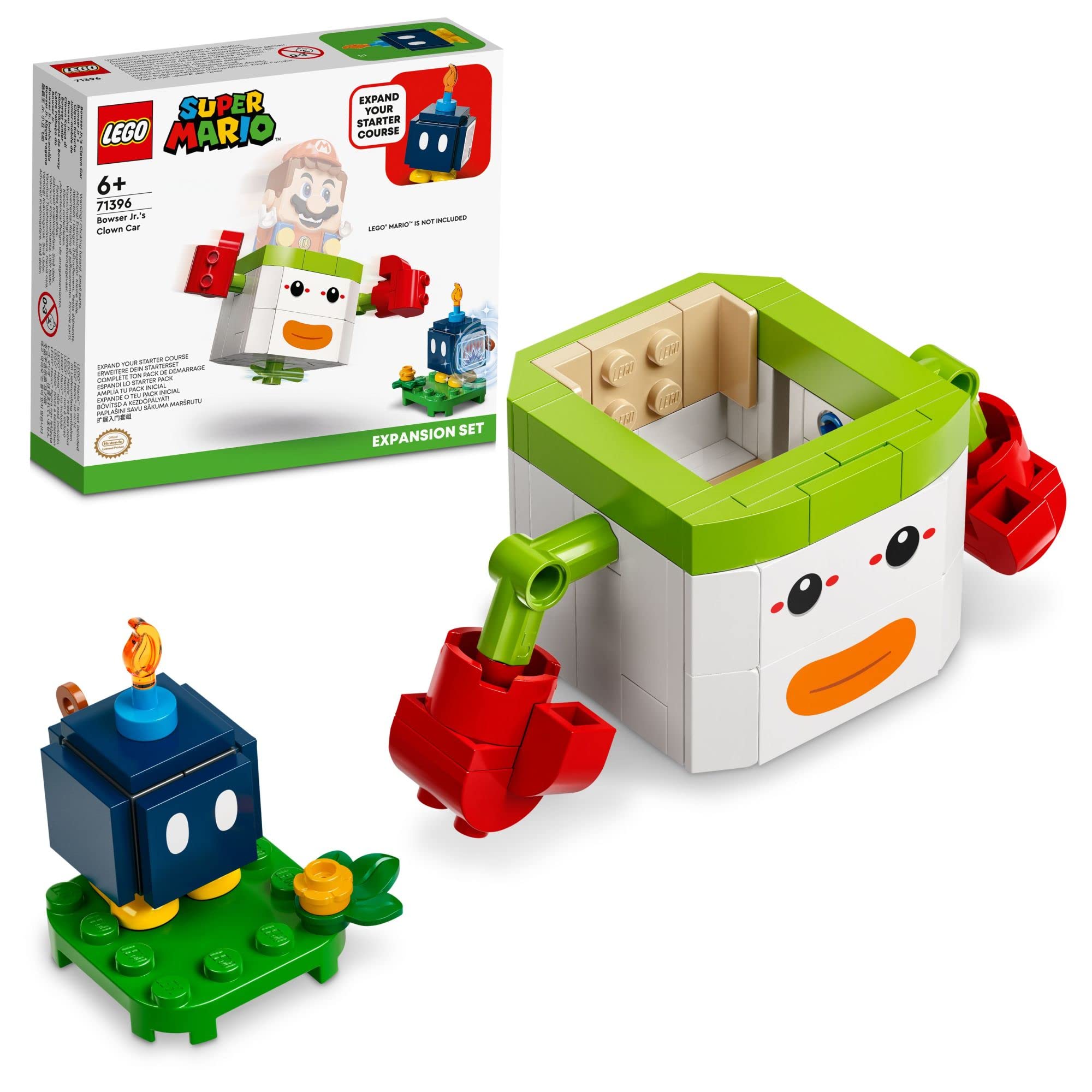 Lego Super Mario Bowser Jr Clown Car 71396 - Venta Internacional