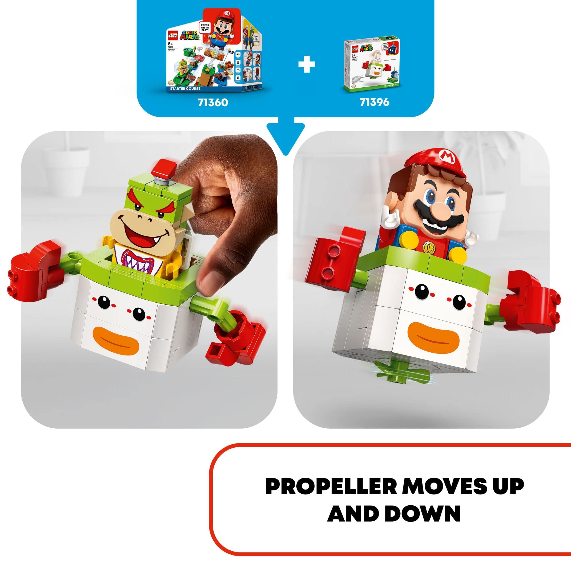 Foto 6 pulgar | Lego Super Mario Bowser Jr Clown Car 71396 - Venta Internacional