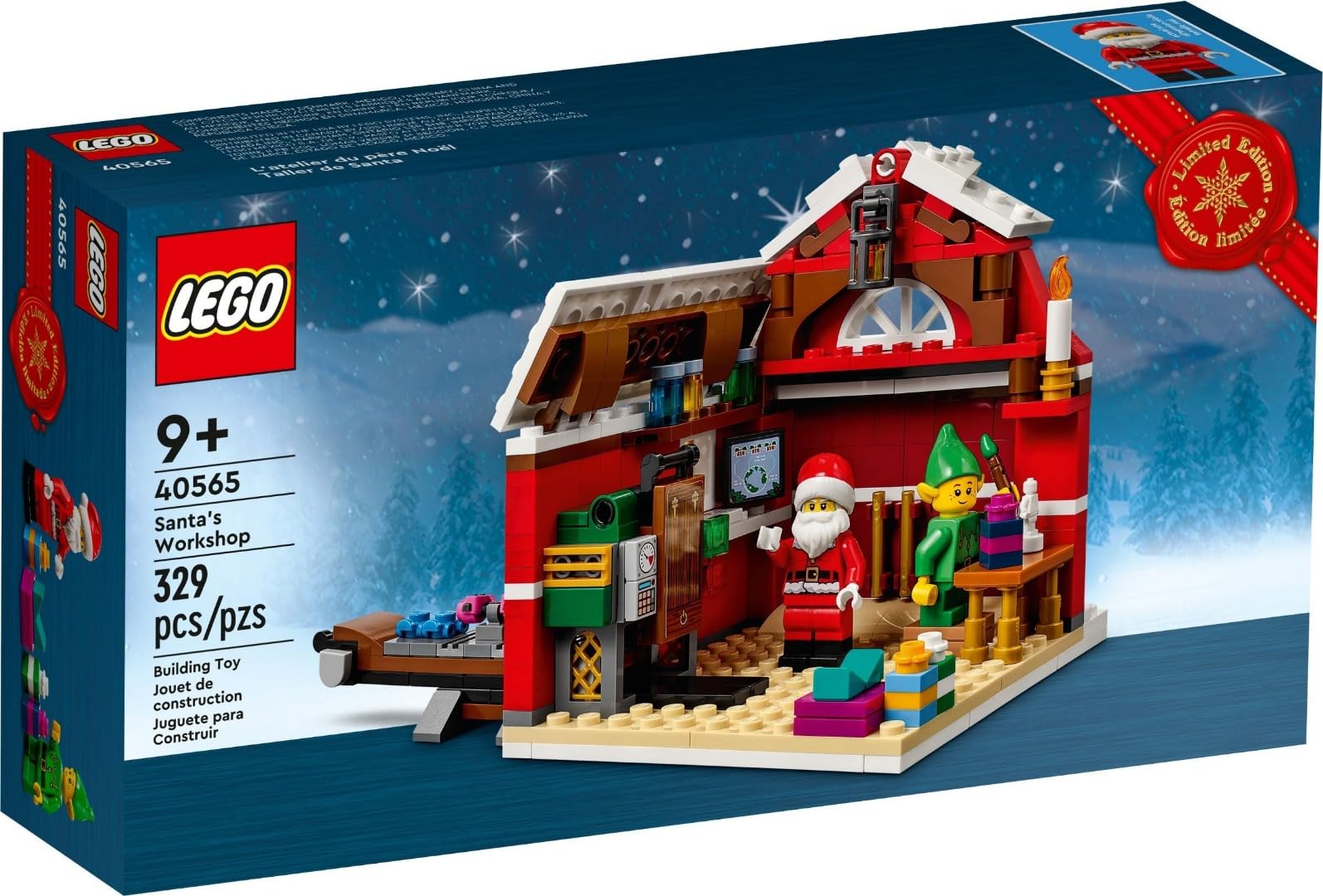 Set de Construcción Lego Santa Claus Workshop Edición Limitada 40565 - Venta Internacional