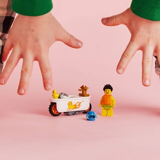 Foto 4 | Set De Juguetes De Construcción Lego City Stuntz Bathtub Stunt Bike 60333 - Venta Internacional.