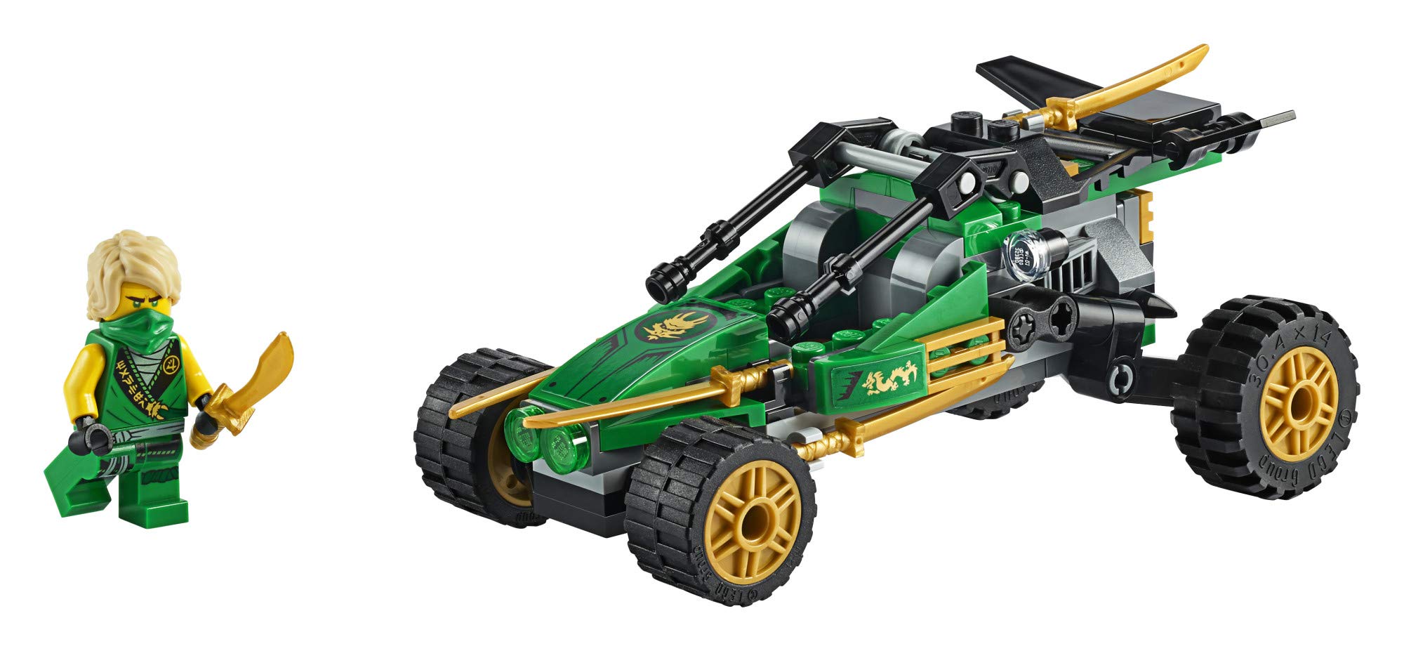 Foto 2 | Kit de Construcción Lego Ninjago Legacy Jungle Raider 71700  - Venta Internacional