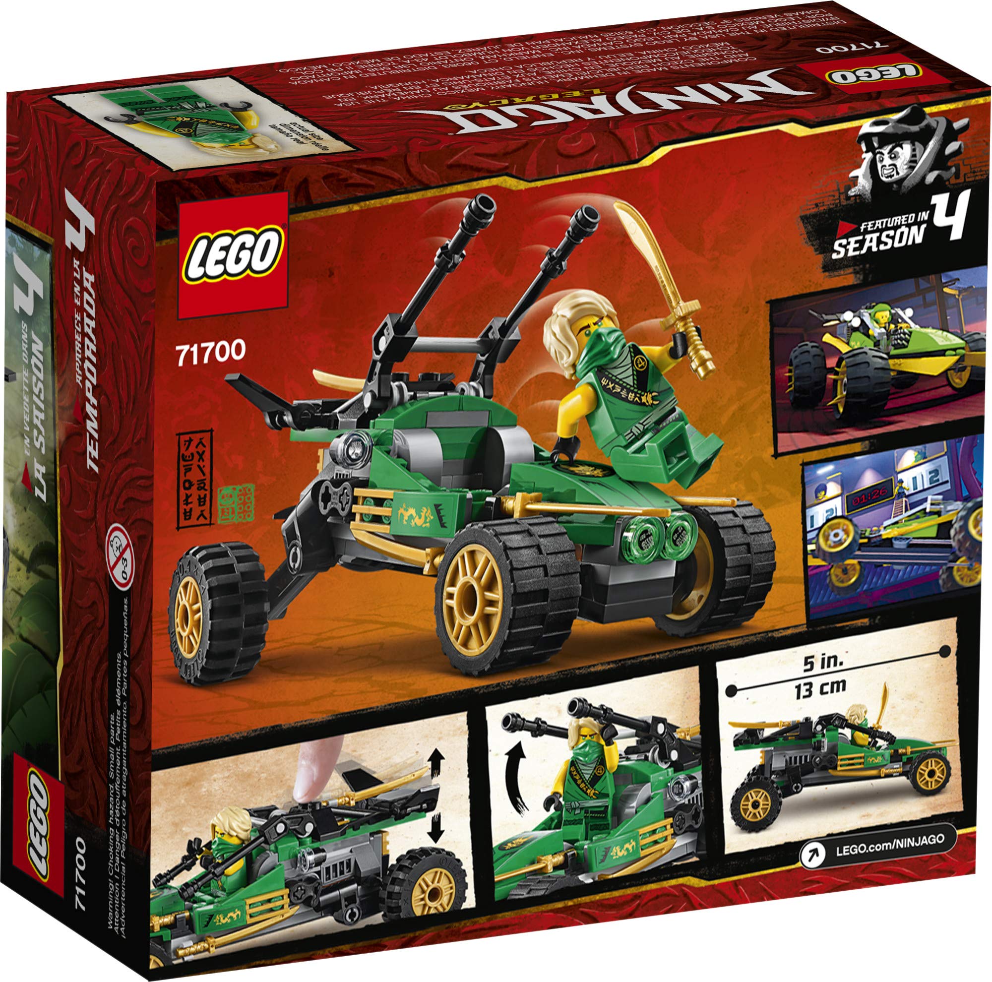Foto 6 pulgar | Kit de Construcción Lego Ninjago Legacy Jungle Raider 71700  - Venta Internacional