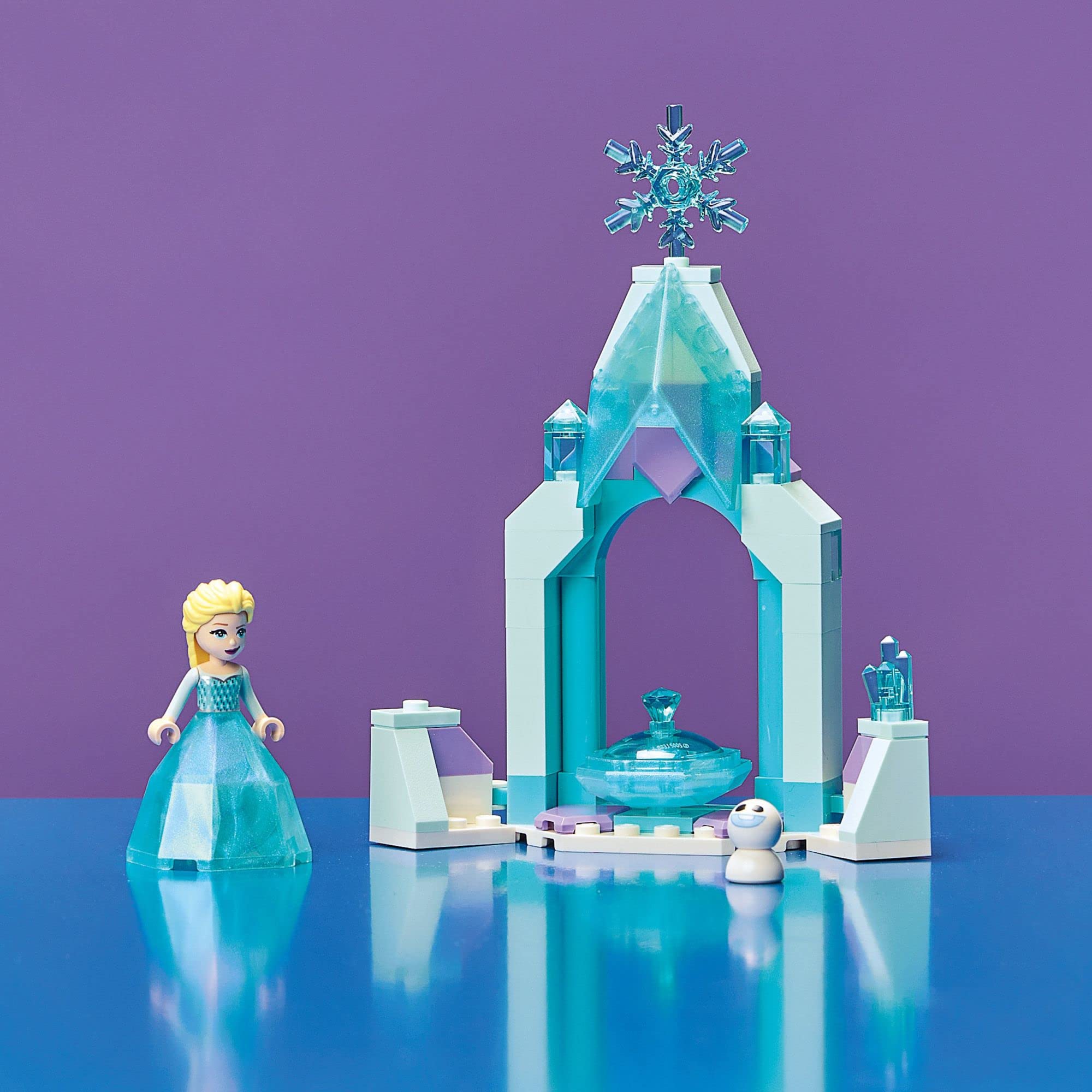 Foto 5 pulgar | Set De Construcción Lego Disney Elsa's Castle Courtyard 43199 - Venta Internacional.