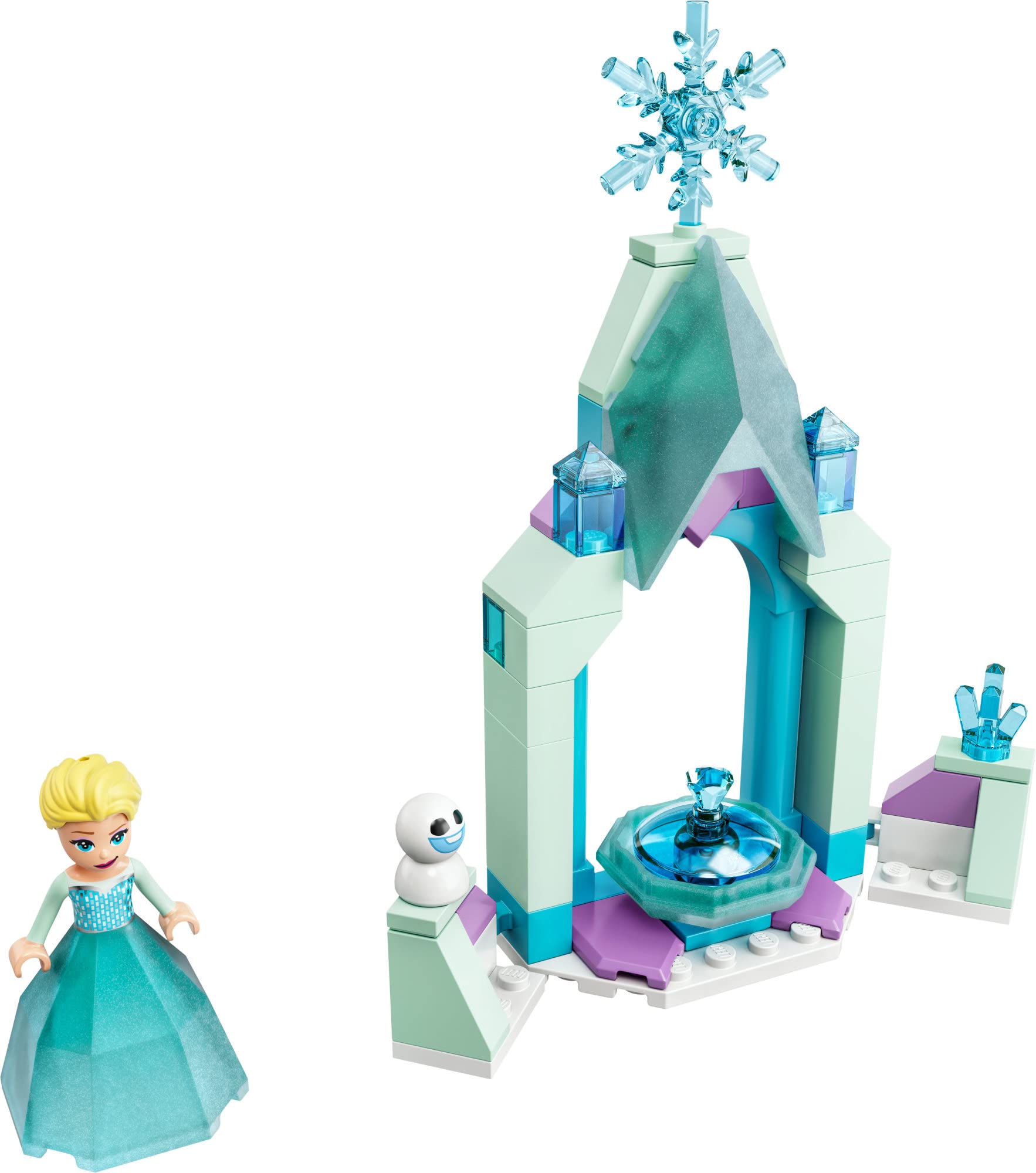 Foto 6 pulgar | Set De Construcción Lego Disney Elsa's Castle Courtyard 43199 - Venta Internacional.