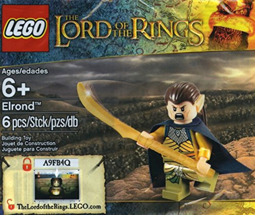 Foto 2 pulgar | Minifigura Lego El Señor de los Anillos Elrond Exclusive 5000202 - Venta Internacional