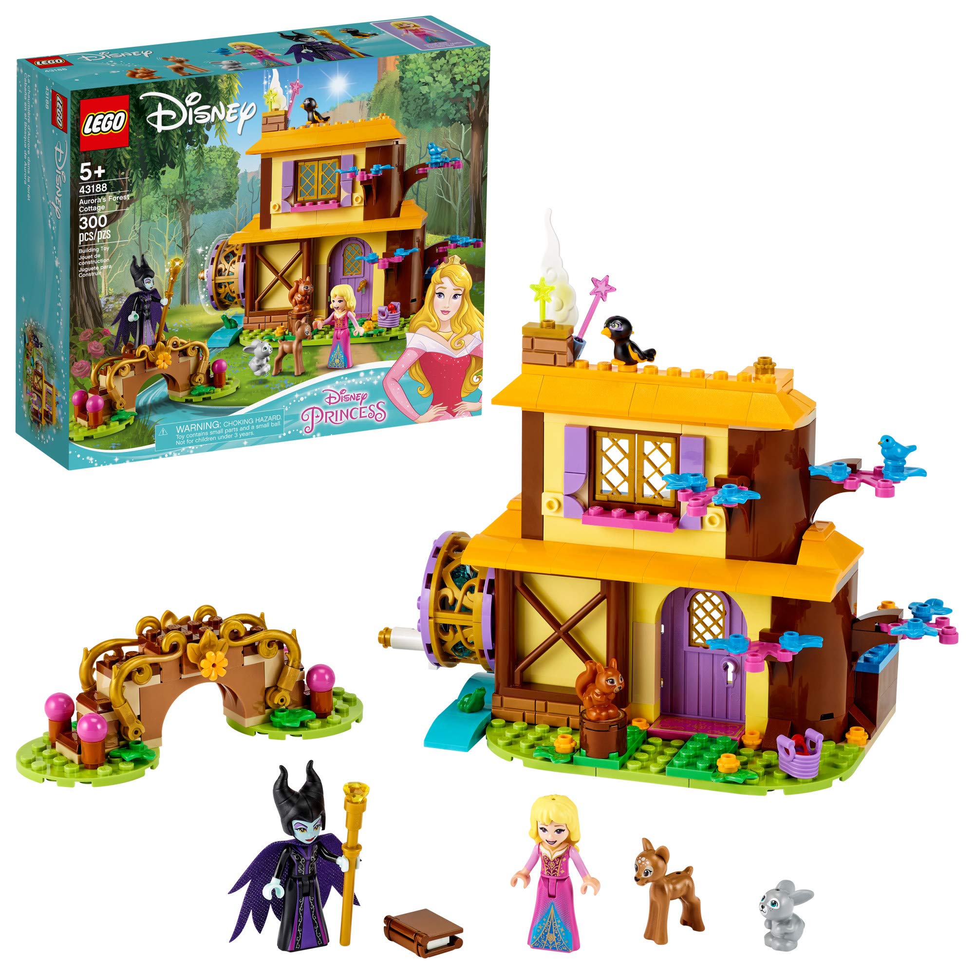 Kit De Construcción Lego Disney Aurora's Forest Cottage 43188 - Venta Internacional.