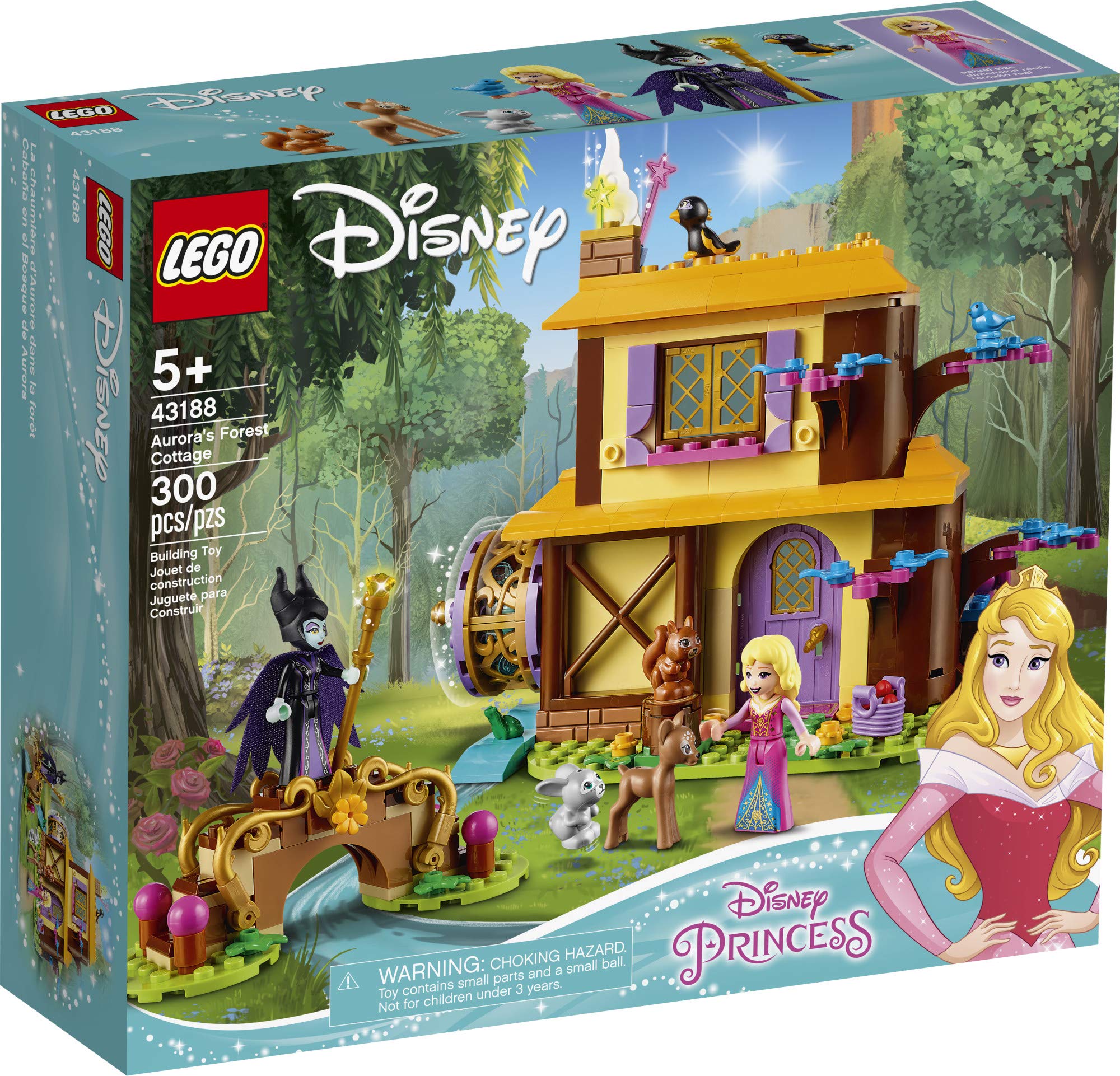 Foto 5 pulgar | Kit De Construcción Lego Disney Aurora's Forest Cottage 43188 - Venta Internacional.