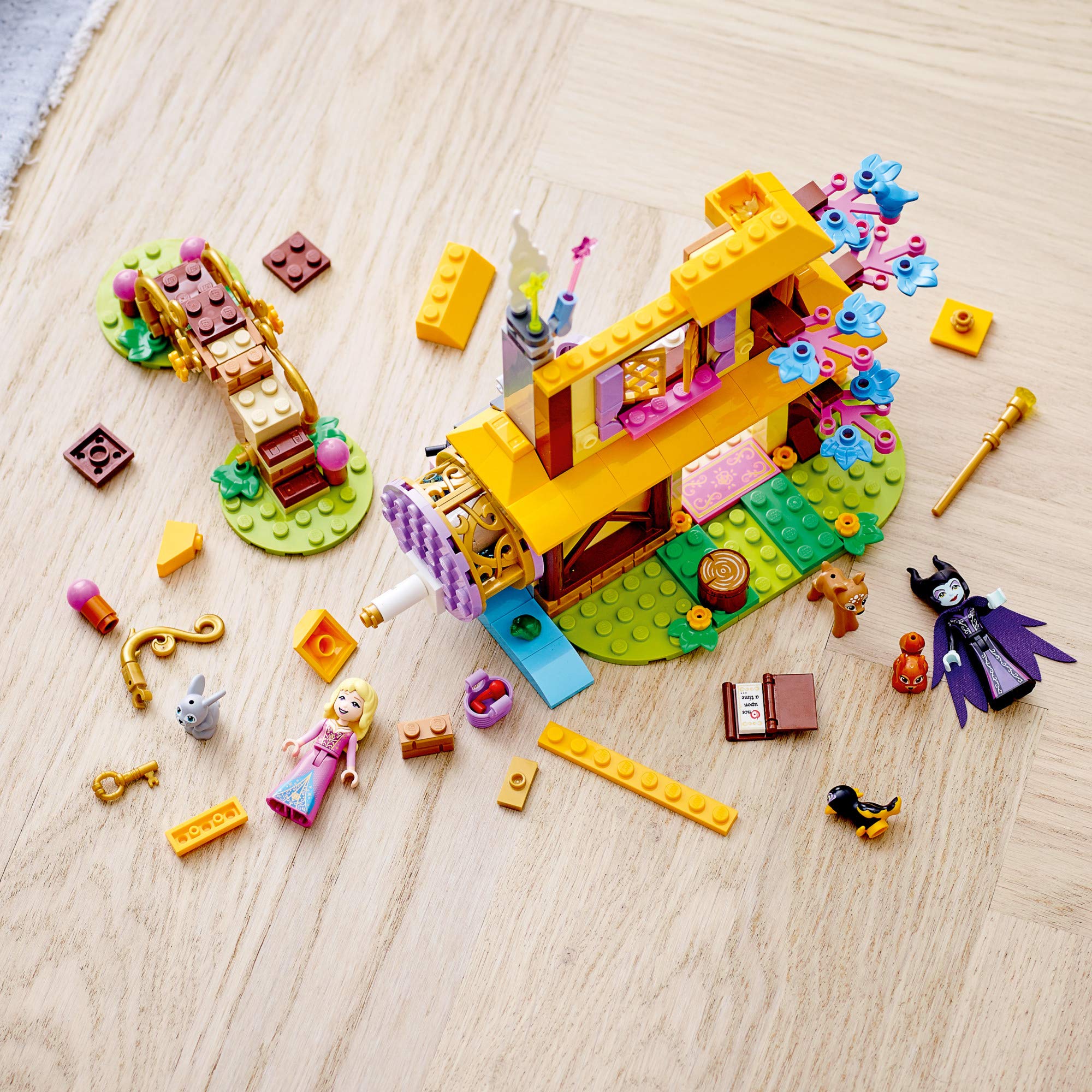 Foto 7 pulgar | Kit De Construcción Lego Disney Aurora's Forest Cottage 43188 - Venta Internacional.