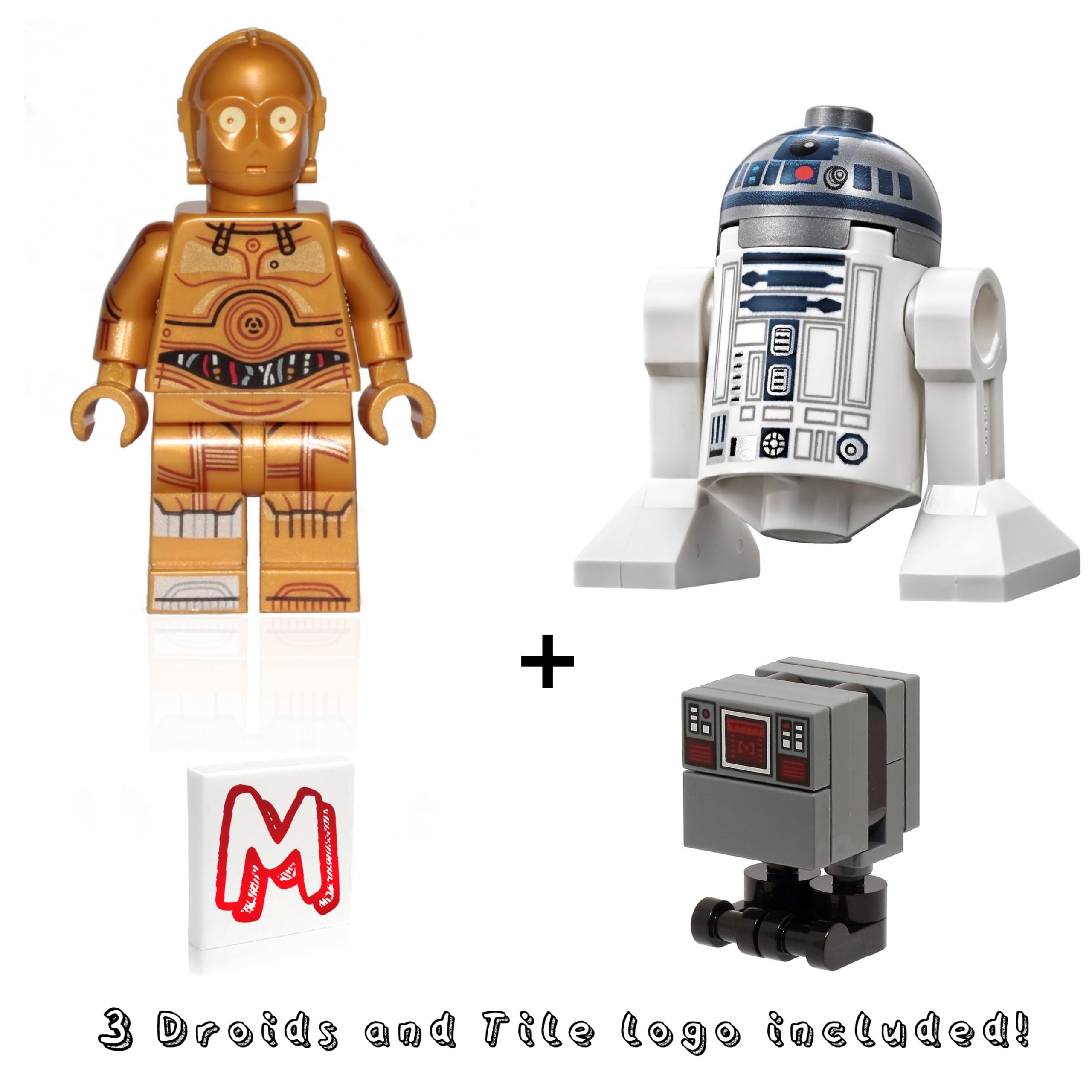 Foto 4 pulgar | Set de Minifiguras Lego Star Wars R2-d2 C-3po y Gonk Droid - Venta Internacional