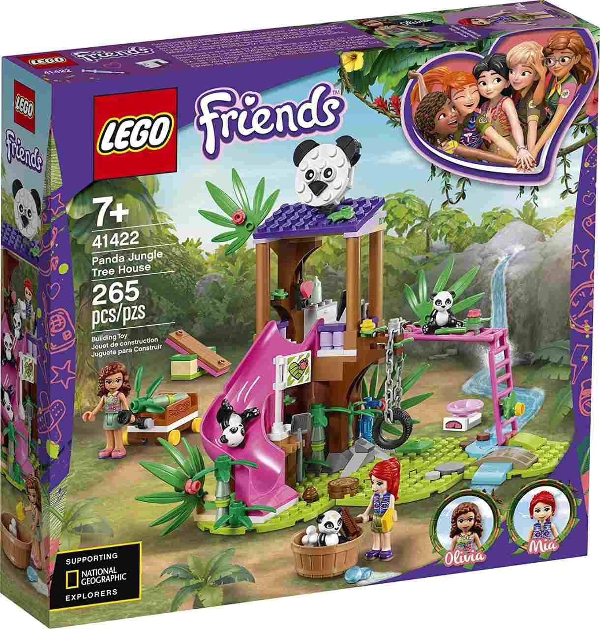 Foto 2 pulgar | Juguete de Construcción Lego Friends Panda Jungle Tree House 41422 - Venta Internacional