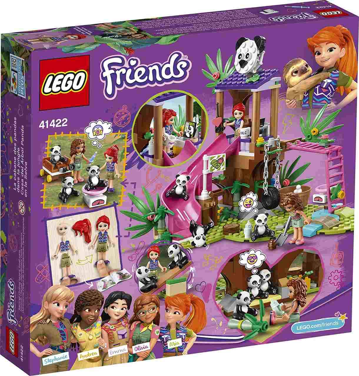 Foto 3 pulgar | Juguete de Construcción Lego Friends Panda Jungle Tree House 41422 - Venta Internacional