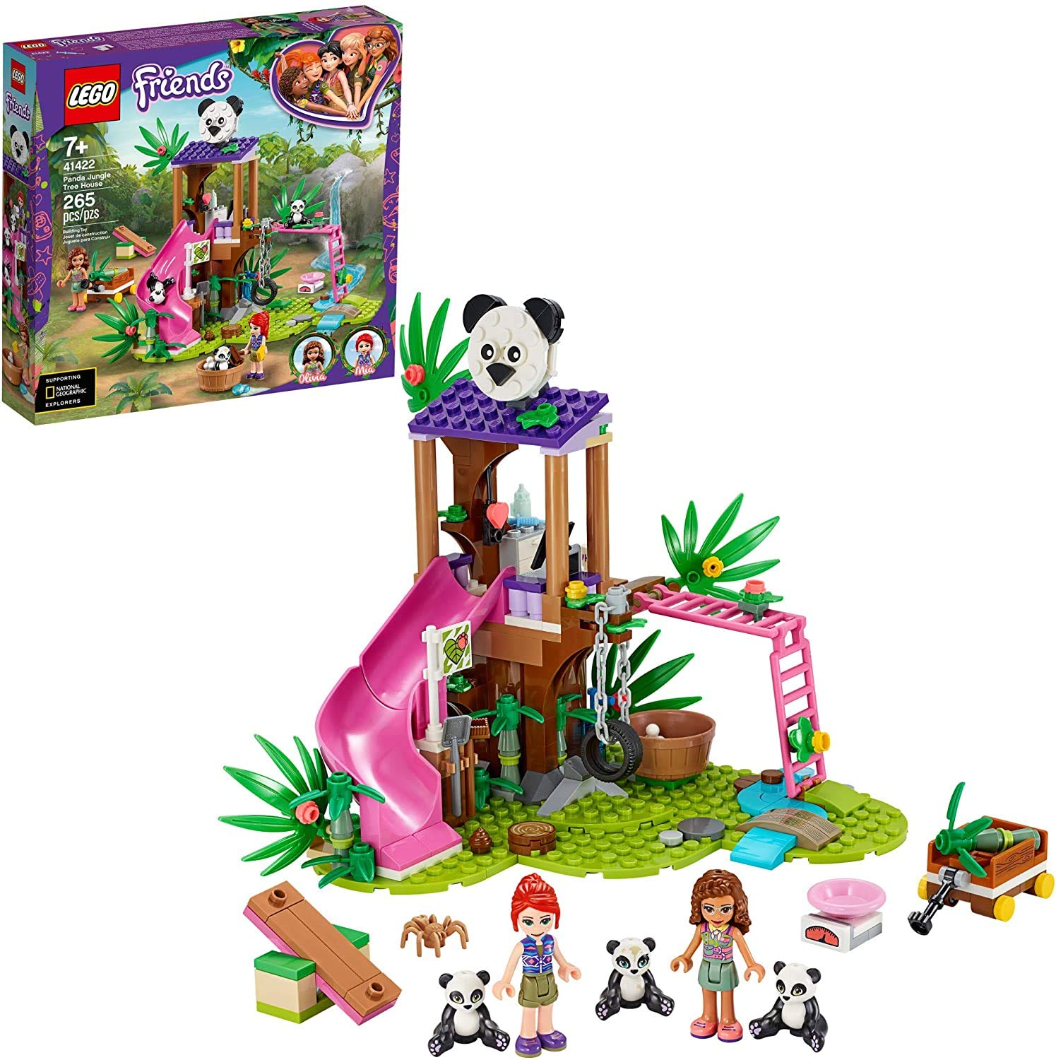 Foto 4 pulgar | Juguete de Construcción Lego Friends Panda Jungle Tree House 41422 - Venta Internacional