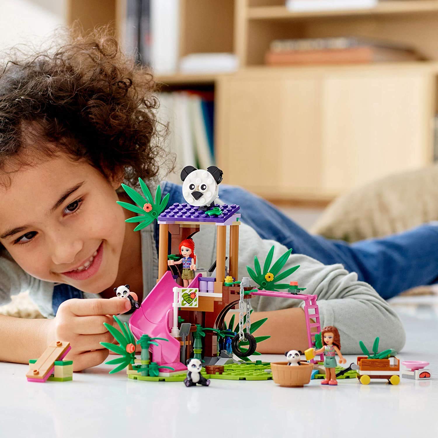 Foto 6 pulgar | Juguete de Construcción Lego Friends Panda Jungle Tree House 41422 - Venta Internacional