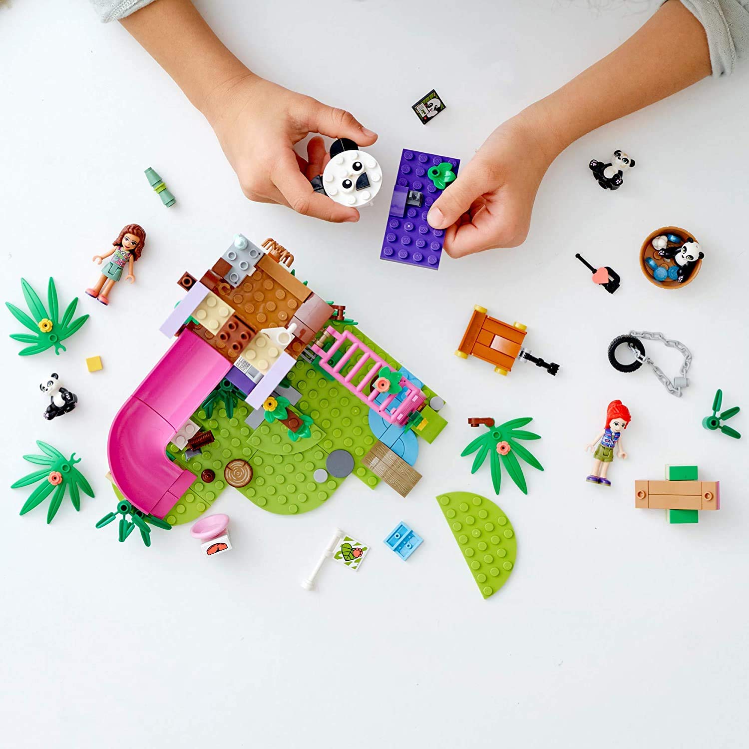 Foto 7 pulgar | Juguete de Construcción Lego Friends Panda Jungle Tree House 41422 - Venta Internacional