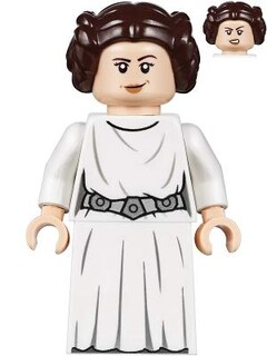 Foto 2 | Minifigura Lego De La Princesa Leia Organa De Star Wars Con Bláster - Venta Internacional.