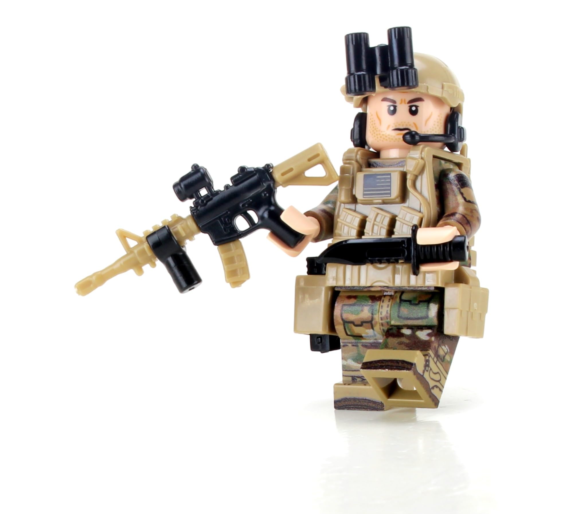 Foto 1 | Minifigura Lego Battle Brick Army Ranger Ocp Sf Soldier - Venta Internacional