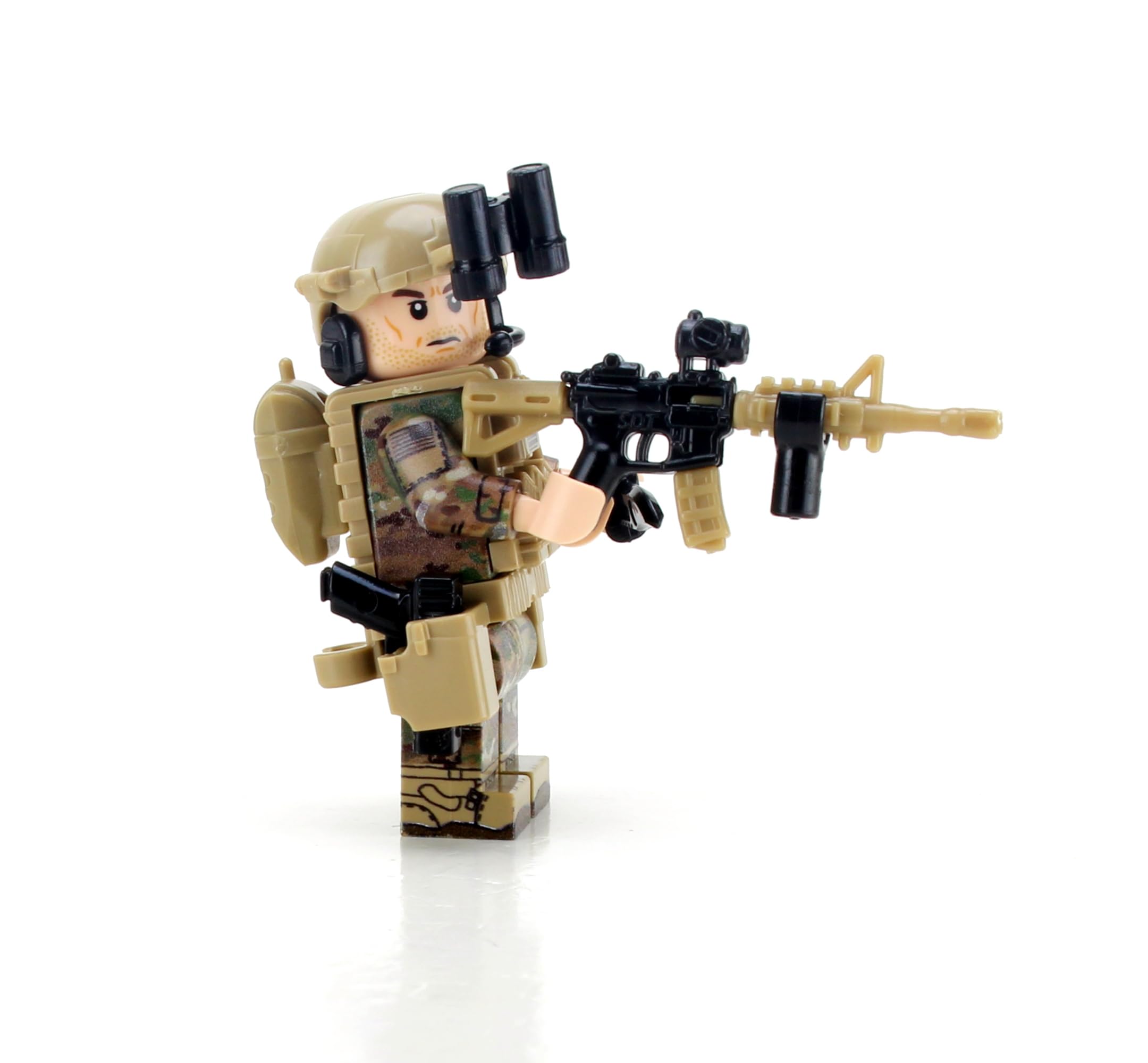 Foto 5 pulgar | Minifigura Lego Battle Brick Army Ranger Ocp Sf Soldier - Venta Internacional