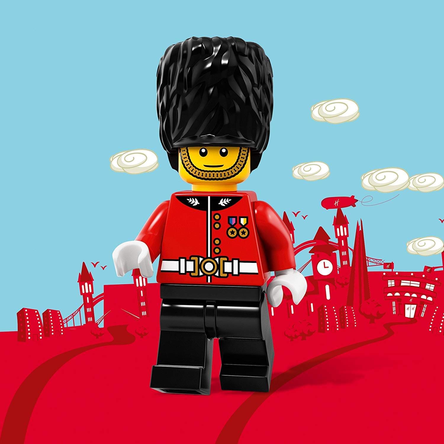 Foto 5 pulgar | Minifigura Lego Exclusives Hamleys Royal Guard De 4 Cm De Altura - Venta Internacional.