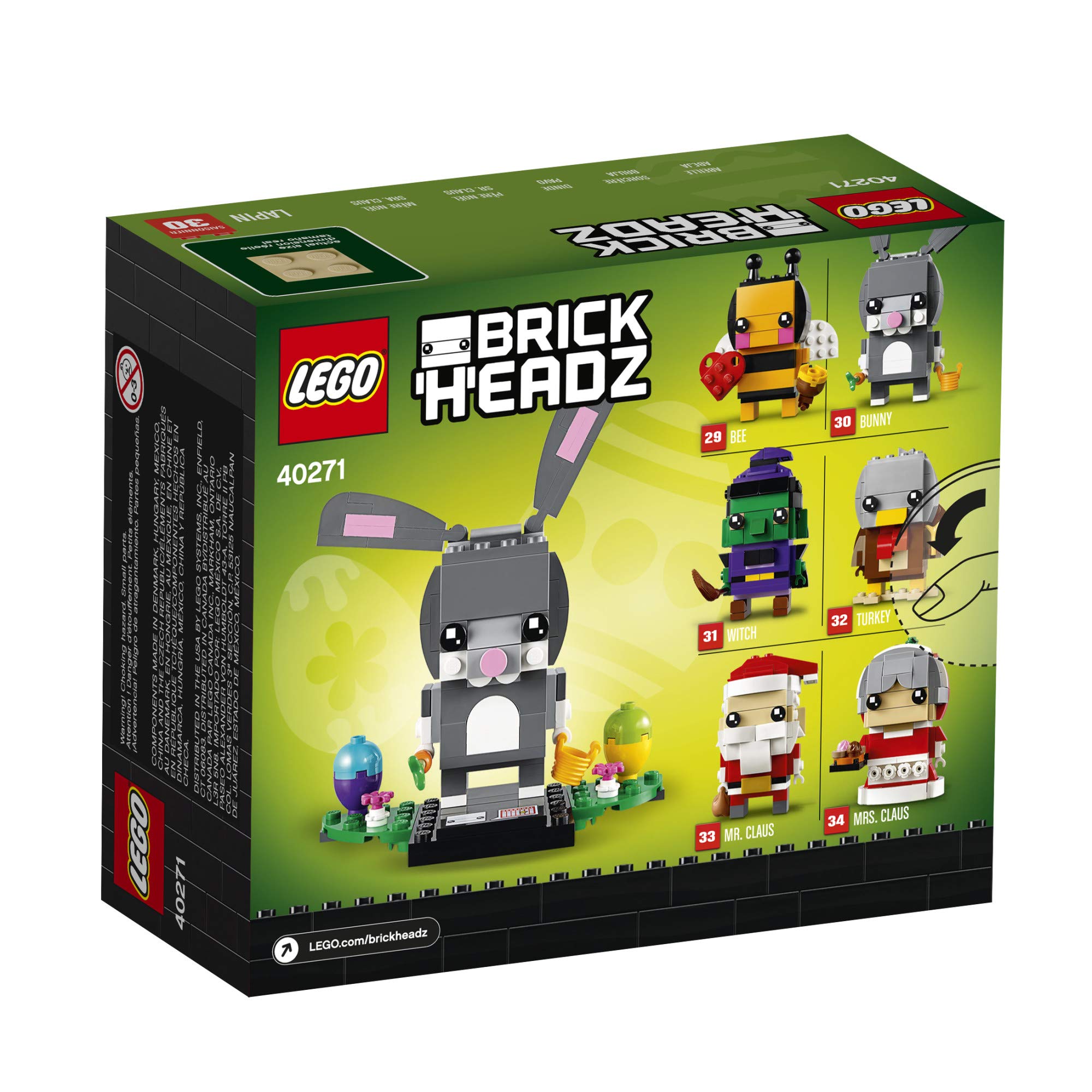 Foto 4 pulgar | Kit de Construcción Lego Brickheadz Easter Bunny 40271 126 Piezas - Venta Internacional