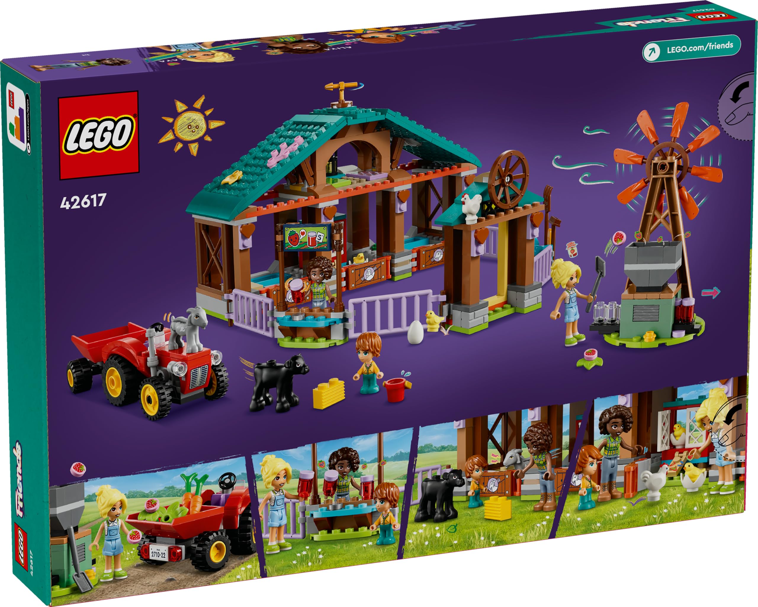 Foto 7 | Juguete De Construcción Lego Friends: El Santuario De Los Animales De Granja - Venta Internacional.