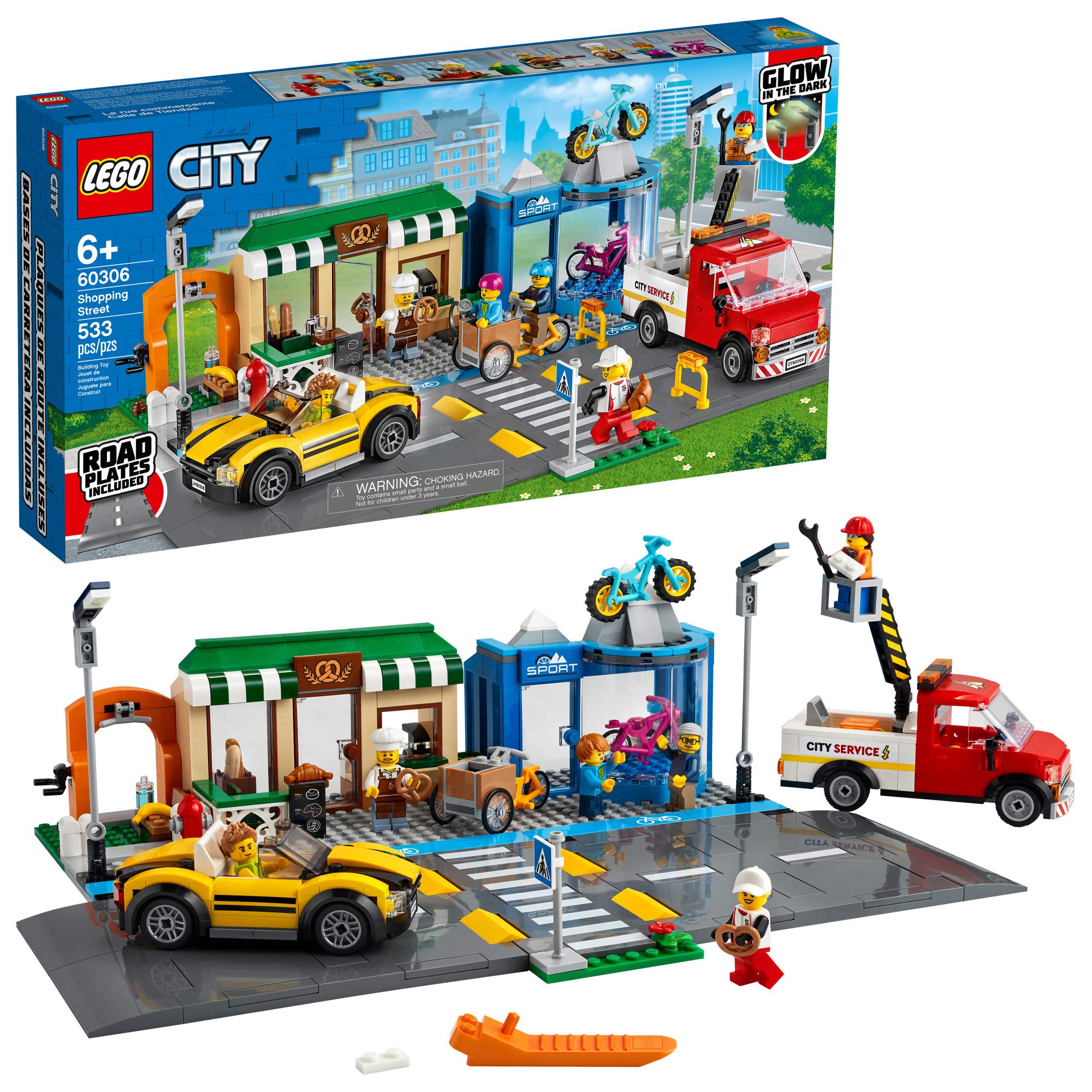 Foto 2 pulgar | Kit de Construcción Lego City Shopping Street 60306 533 Piezas - Venta Internacional