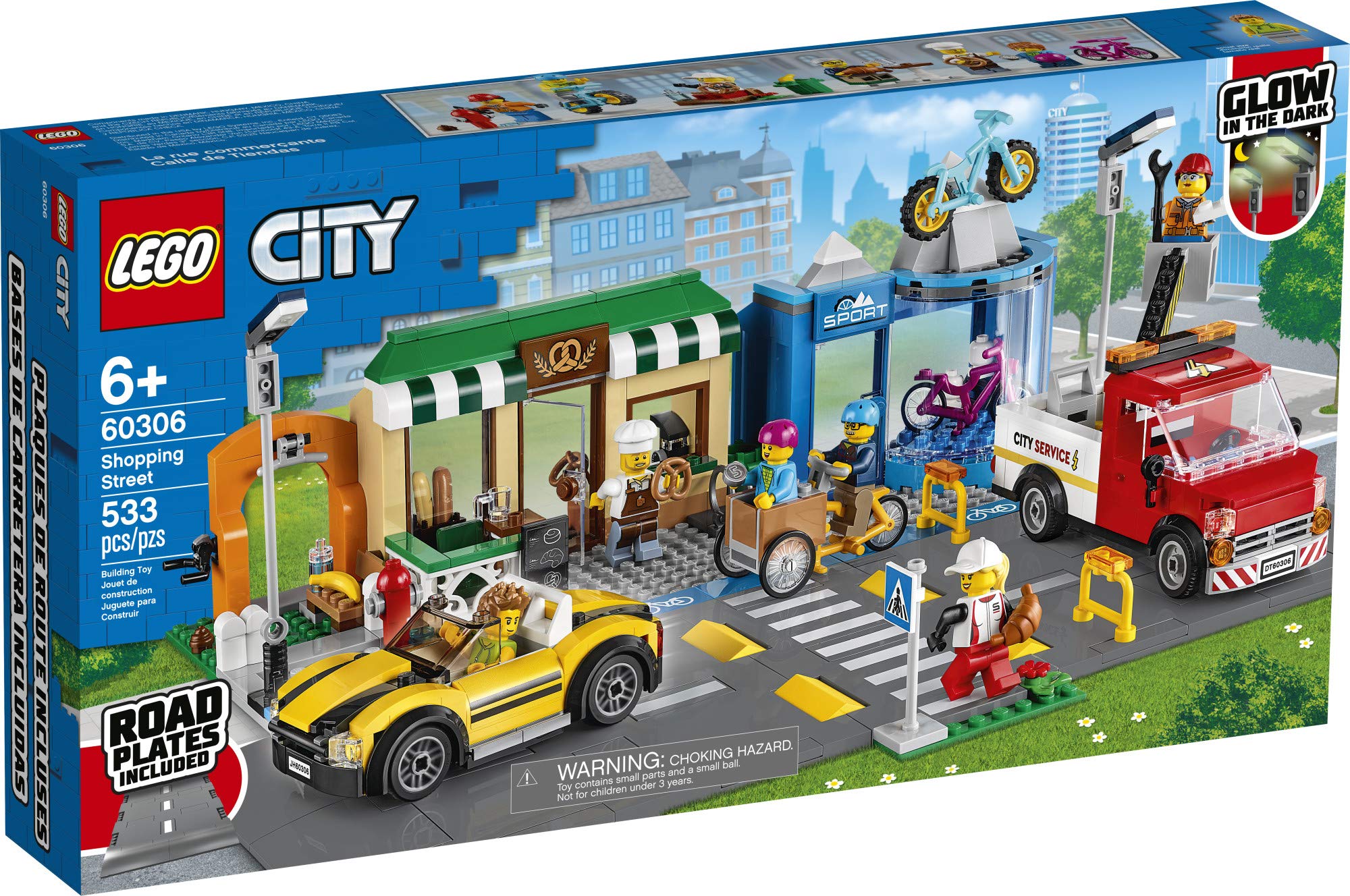 Foto 5 pulgar | Kit de Construcción Lego City Shopping Street 60306 533 Piezas - Venta Internacional