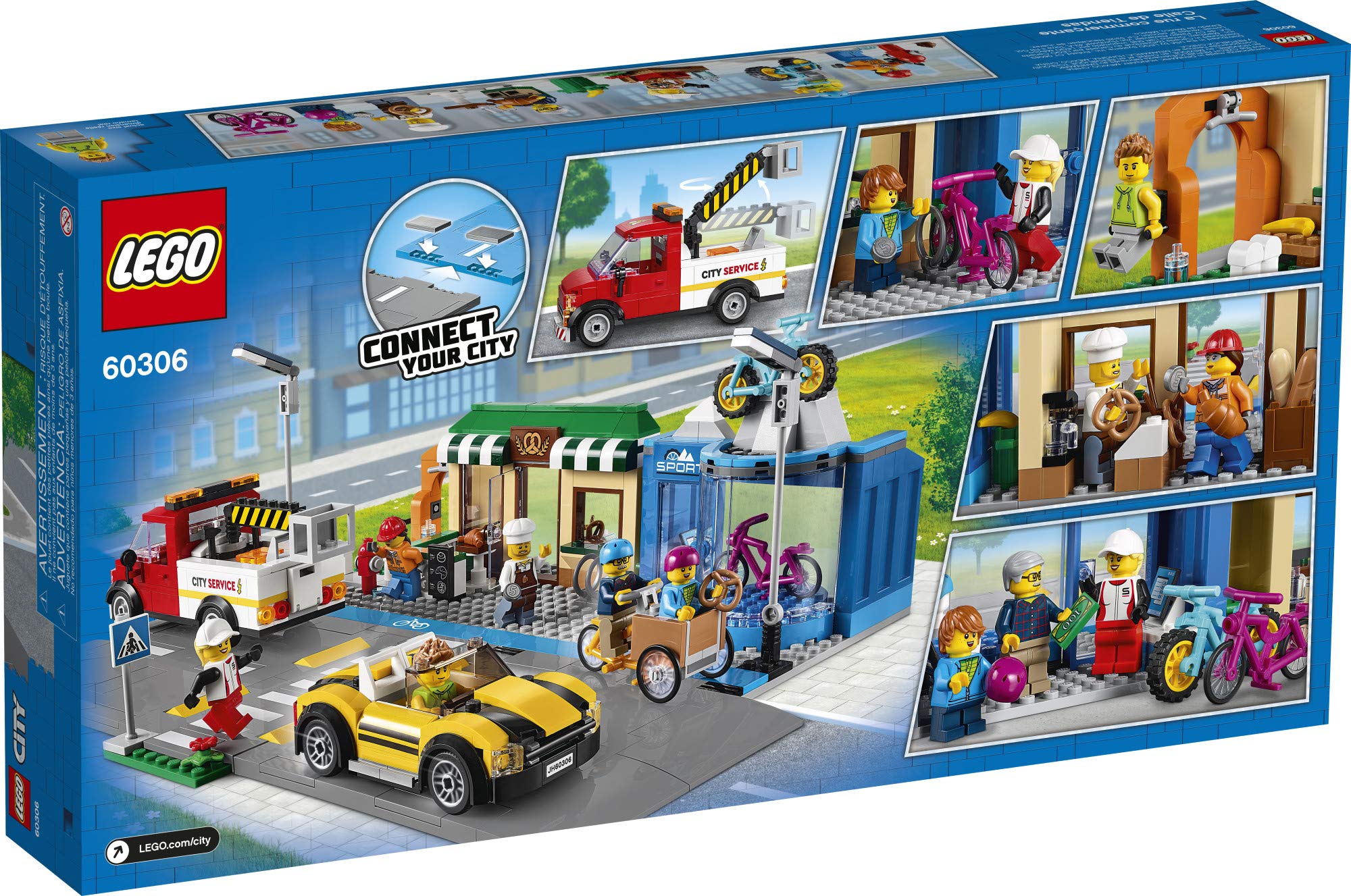 Foto 6 pulgar | Kit de Construcción Lego City Shopping Street 60306 533 Piezas - Venta Internacional