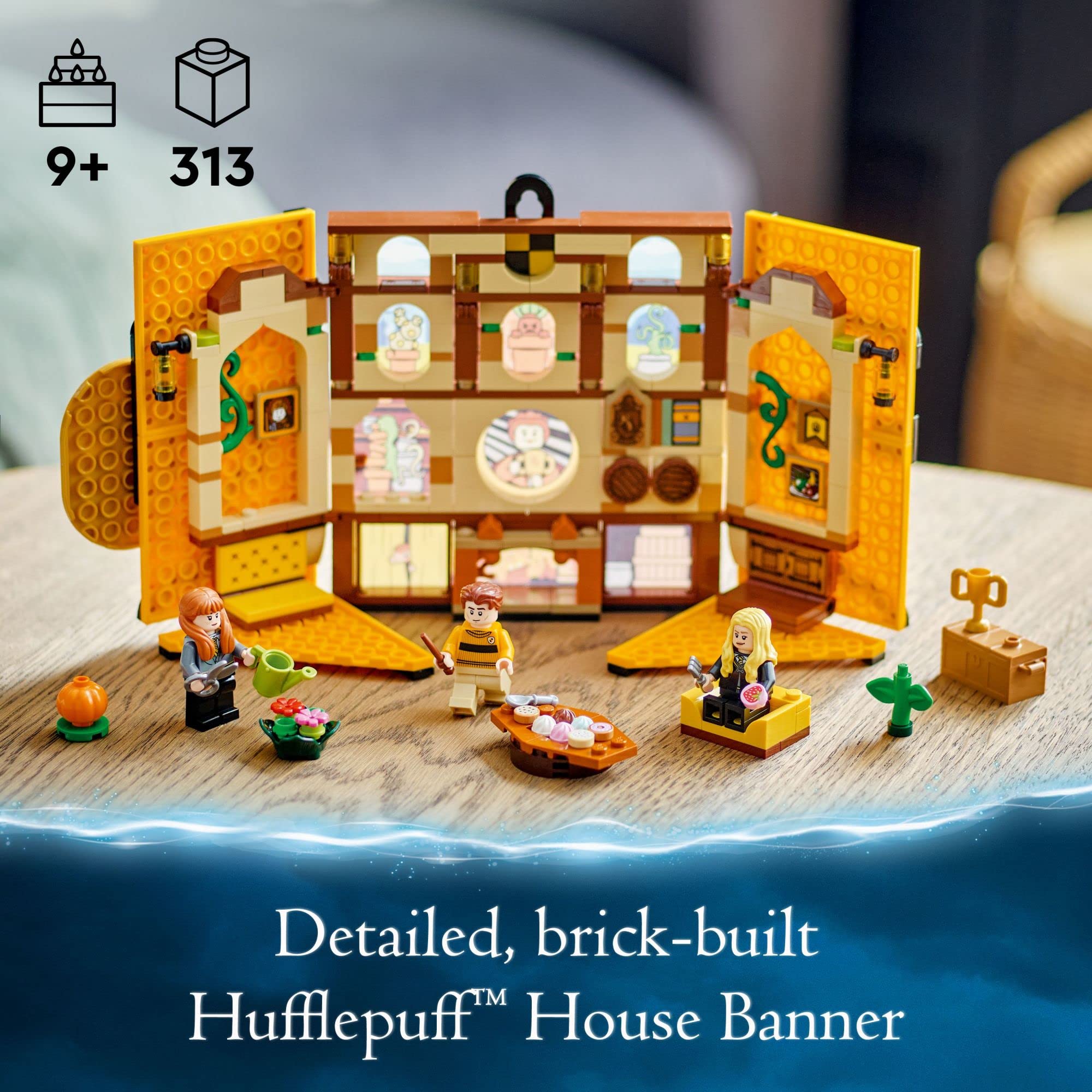 Foto 3 pulgar | Set de Construcción Lego Harry Potter Hufflepuff House Banner 76412 - Venta Internacional