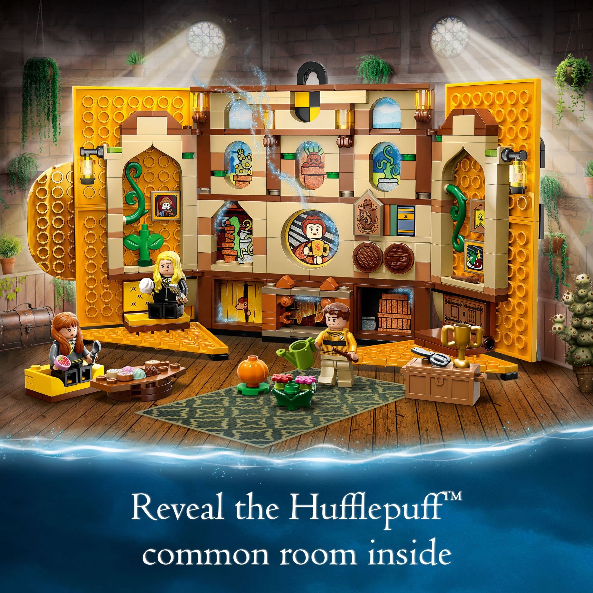 Foto 5 pulgar | Set de Construcción Lego Harry Potter Hufflepuff House Banner 76412 - Venta Internacional
