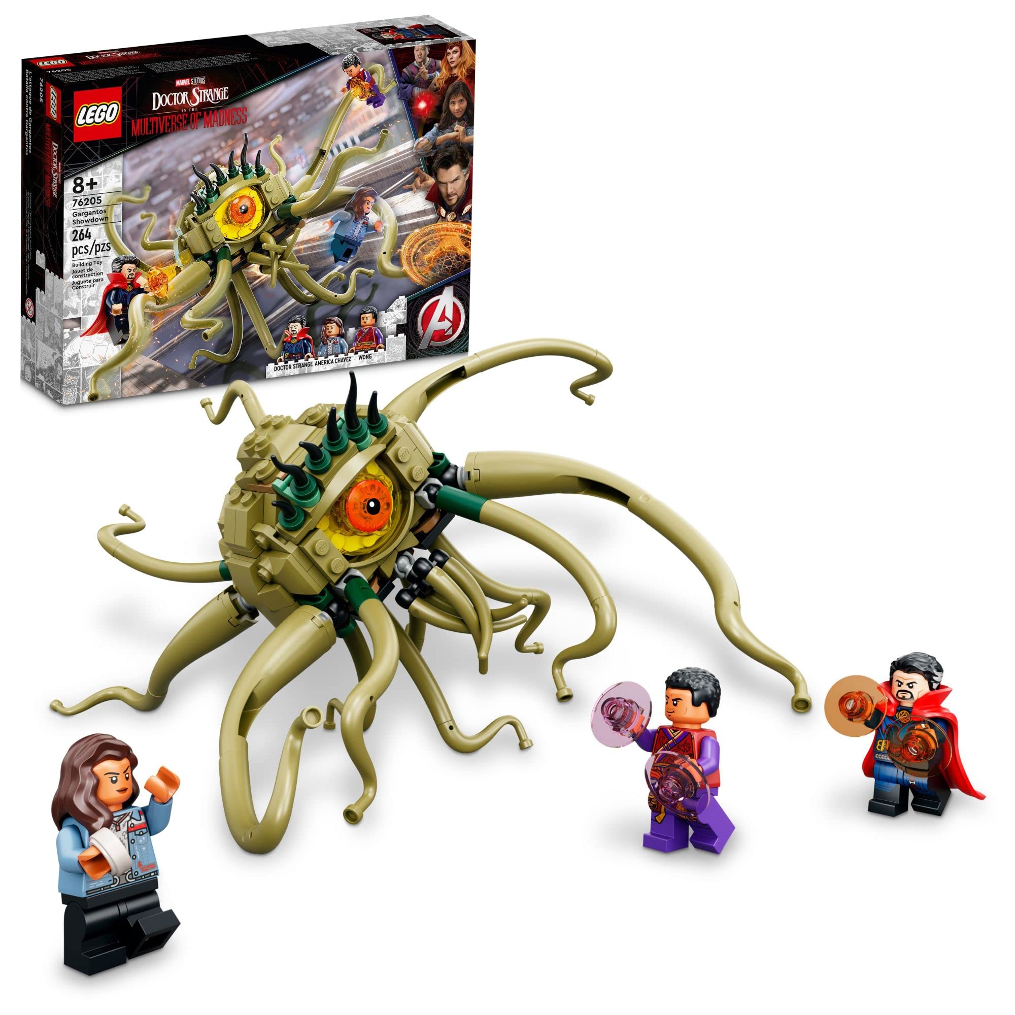 Kit De Construcción Lego Marvel Gargantos Showdown 76205 Con Figuras - Venta Internacional.