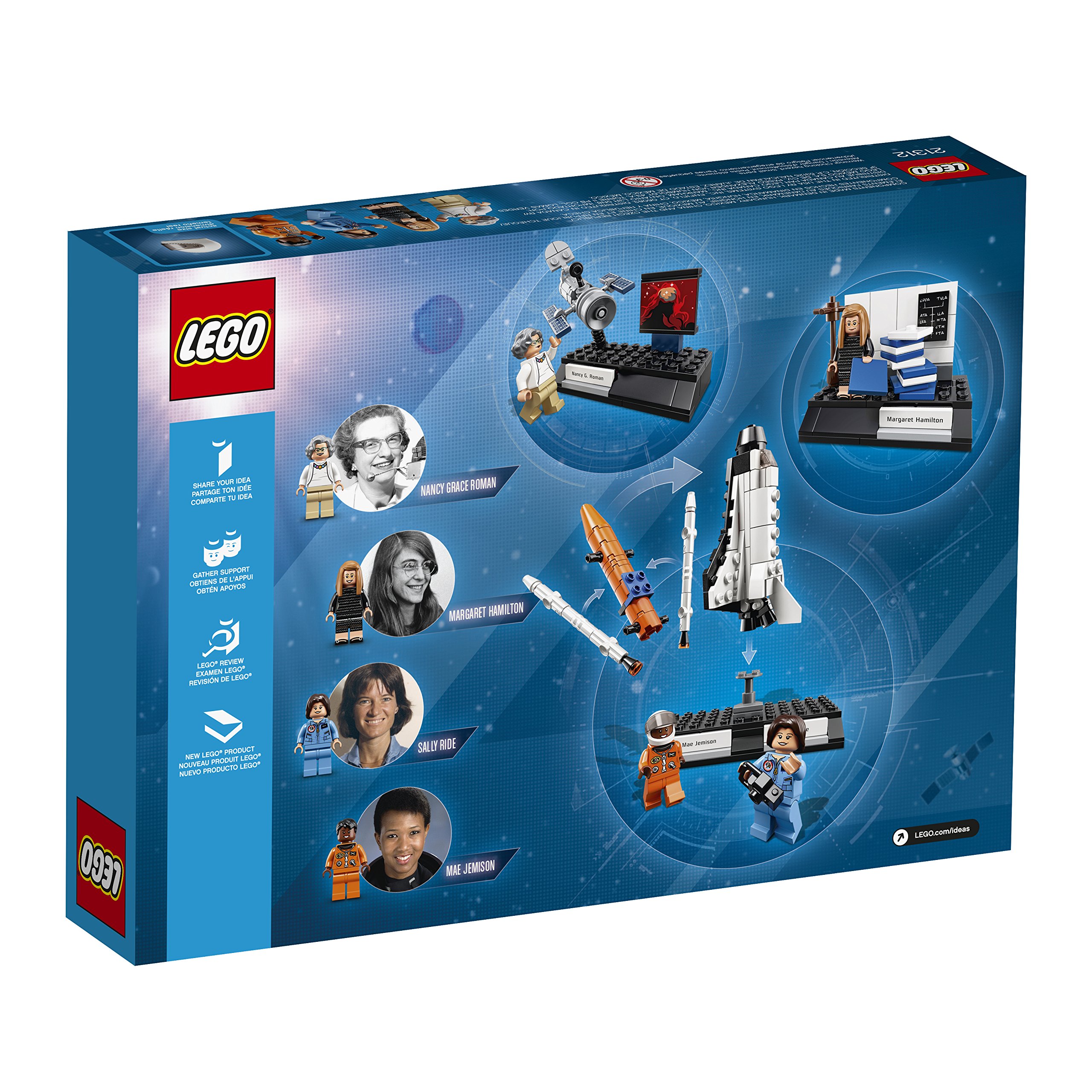 Foto 5 pulgar | Juguete De Construcción Lego Ideas 21312 Mujeres De La Nasa 231 Piezas - Venta Internacional.