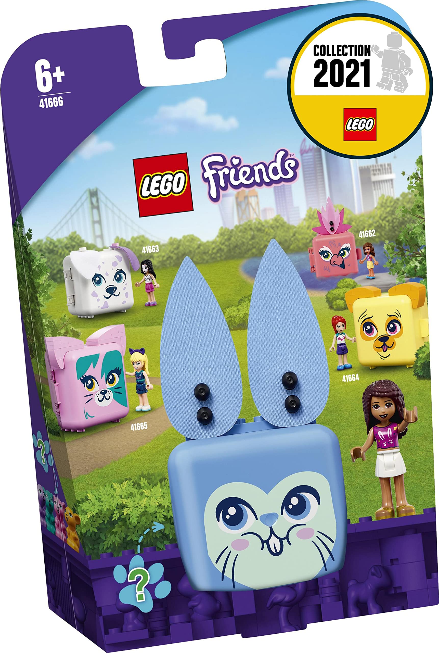Foto 3 pulgar | Cubo De Conejo Andrea De Toy Lego Friends 41666 Con 45 Piezas - Venta Internacional.