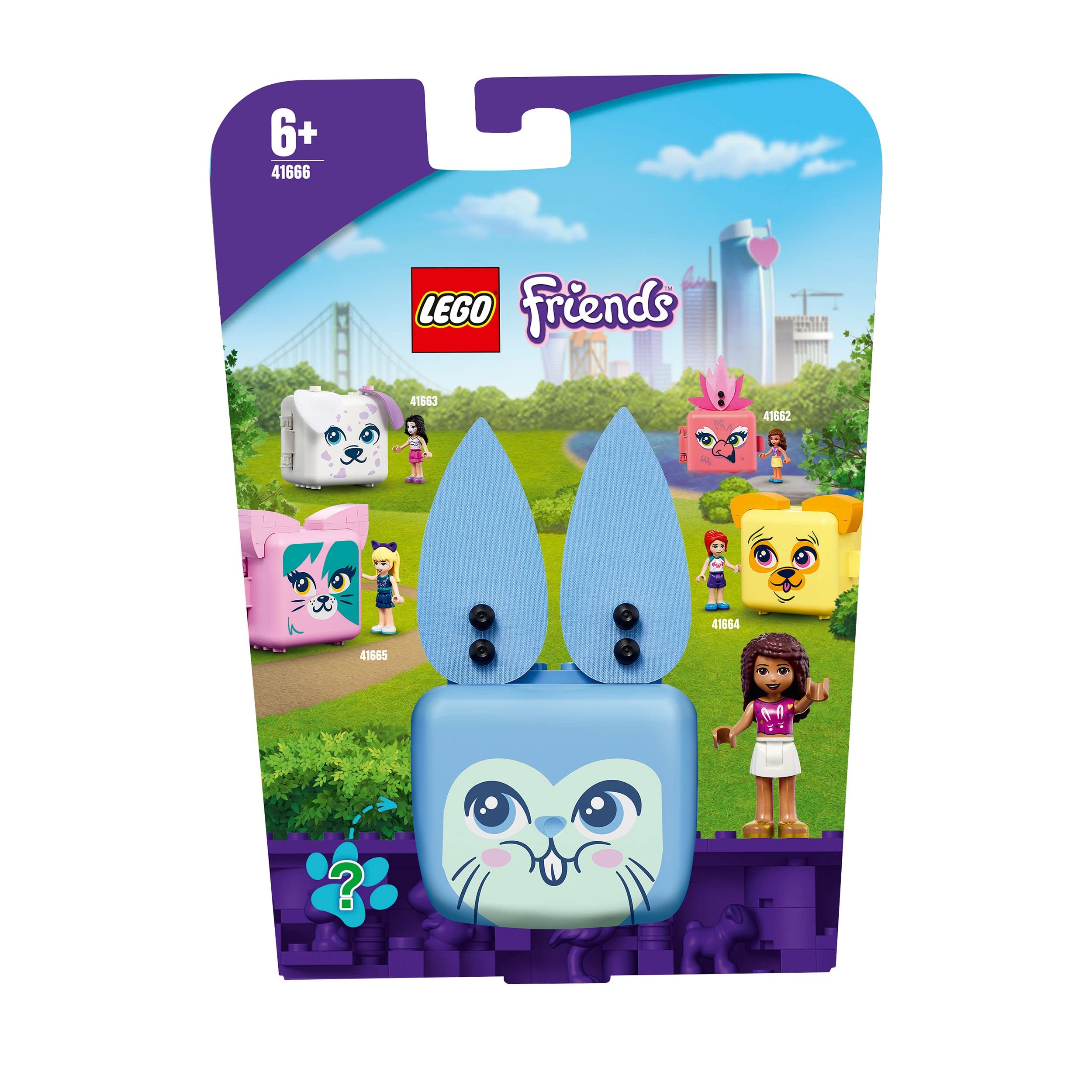Foto 6 pulgar | Cubo De Conejo Andrea De Toy Lego Friends 41666 Con 45 Piezas - Venta Internacional.