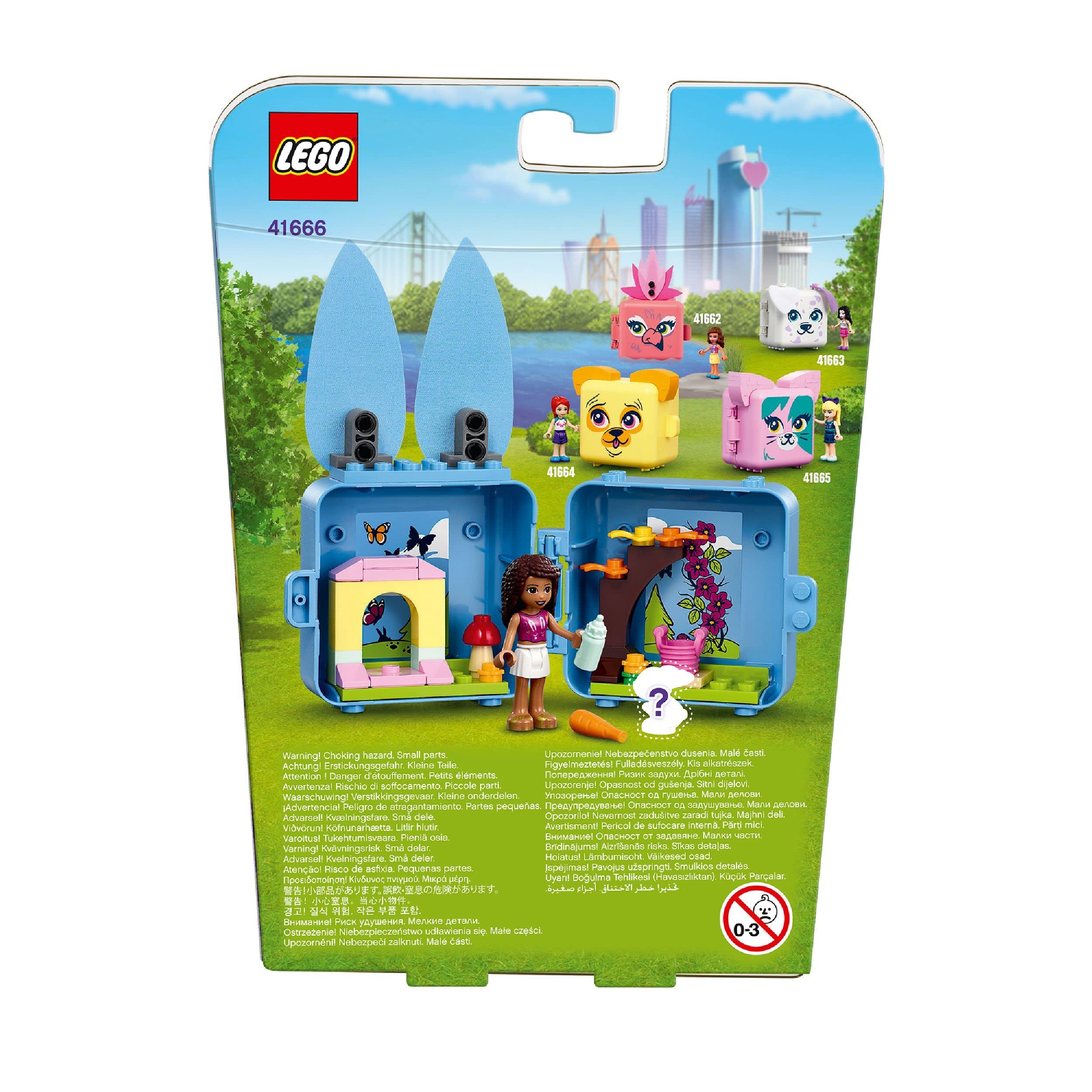 Foto 8 pulgar | Cubo De Conejo Andrea De Toy Lego Friends 41666 Con 45 Piezas - Venta Internacional.