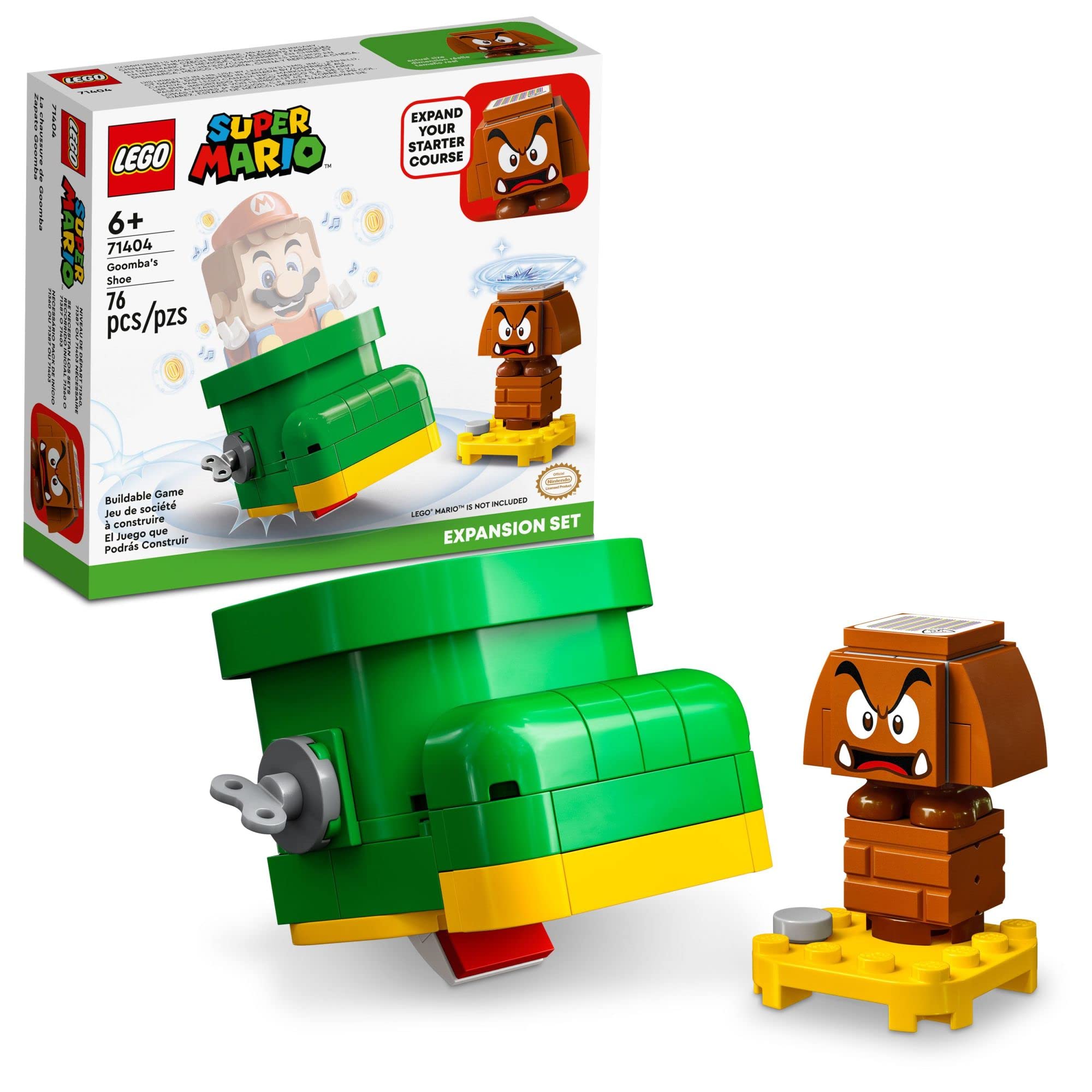 Foto 2 pulgar | Lego Super Mario Goomba's Shoe 71404 Kids - Venta Internacional