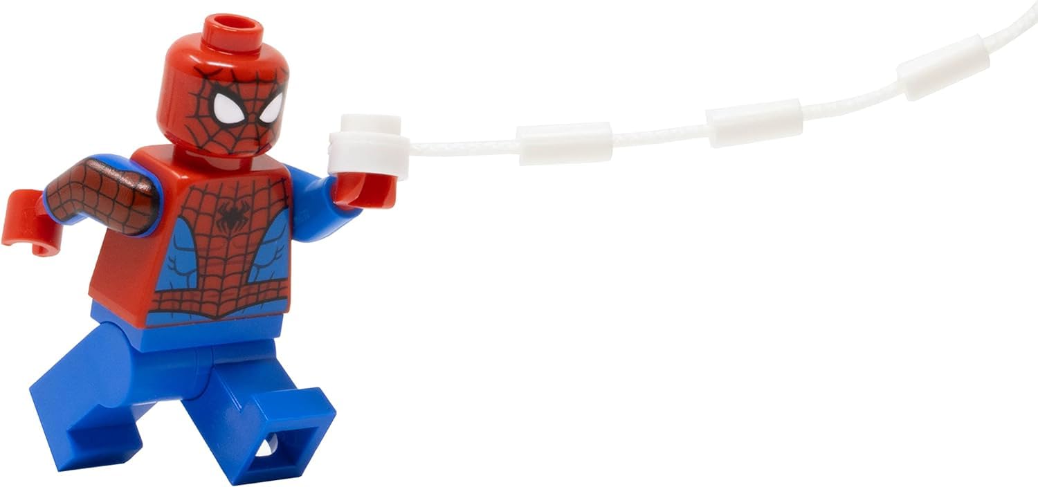 Foto 3 pulgar | Figura Minifigura Lego Superheroes Spider-man Con Telaraña De 5 Cm De Altura - Venta Internacional.