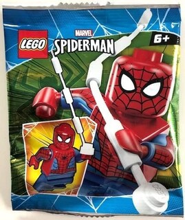 Foto 5 | Figura Minifigura Lego Superheroes Spider-man Con Telaraña De 5 Cm De Altura - Venta Internacional.