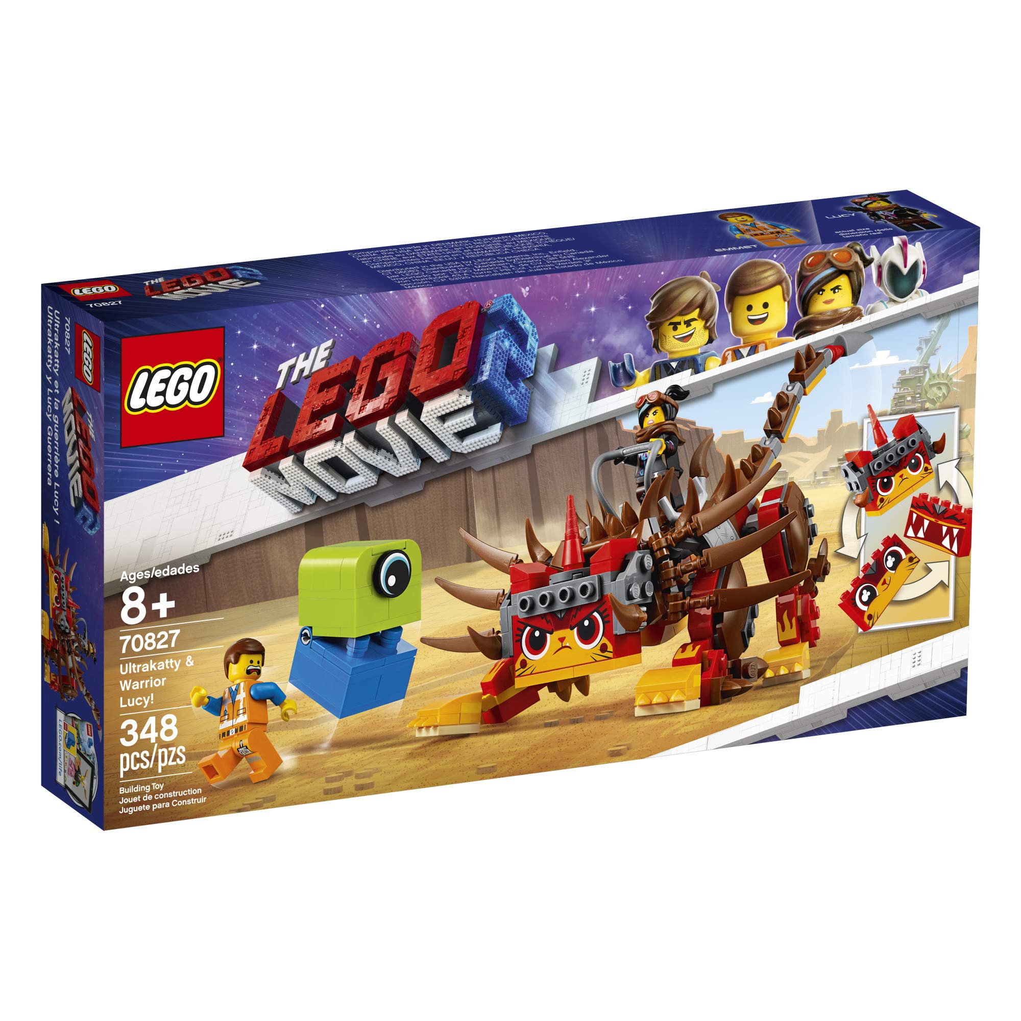 Foto 4 | Kit de Construcción Lego The Movie 2 Ultrakatty & Warrior Lucy - Venta Internacional