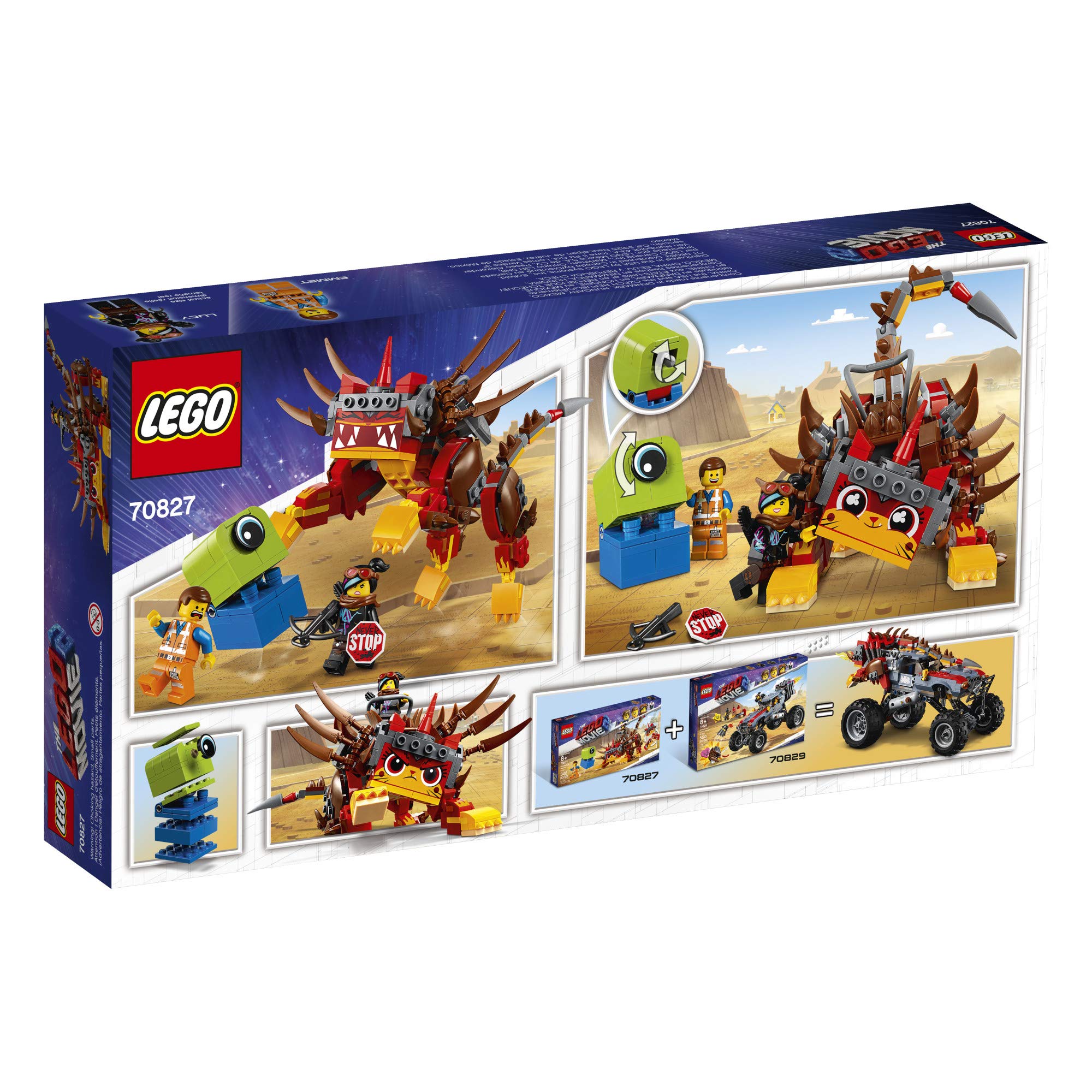 Foto 6 pulgar | Kit de Construcción Lego The Movie 2 Ultrakatty & Warrior Lucy - Venta Internacional