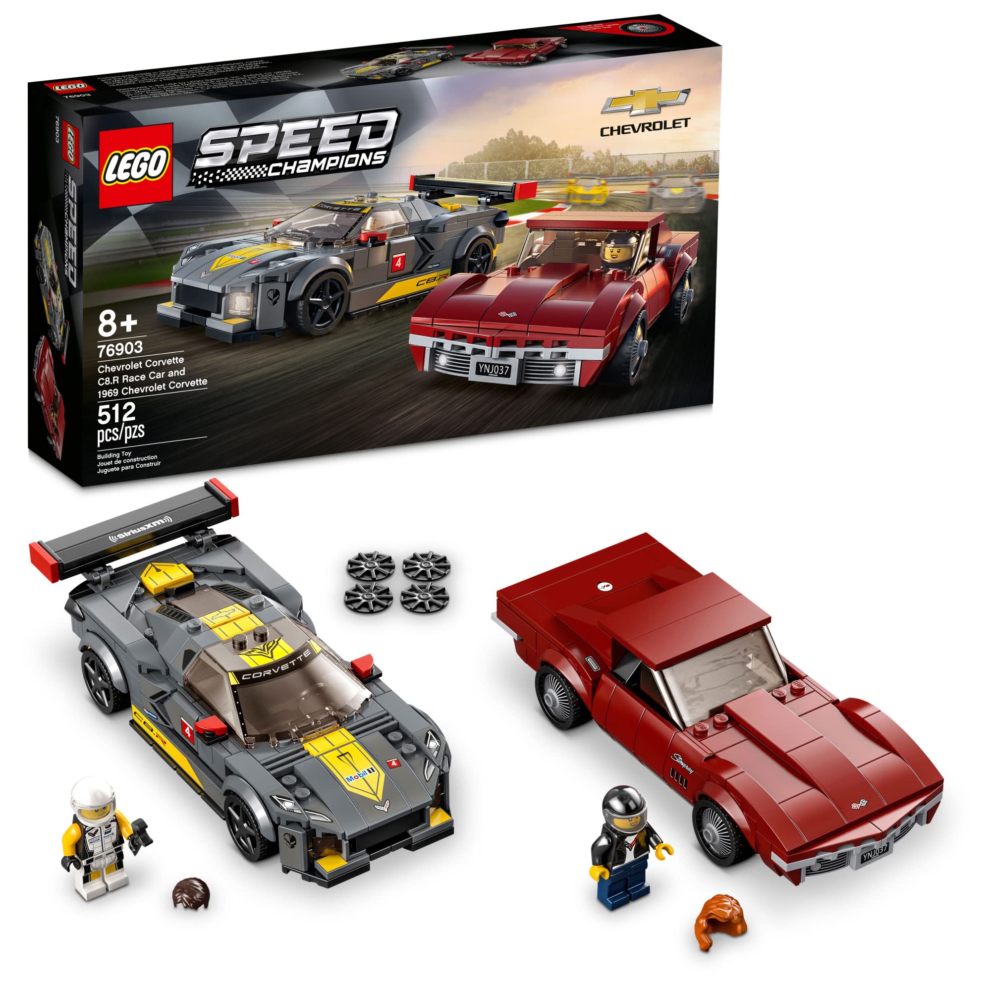 Kit de Construcción Lego Speed Champions Chevrolet Corvette C8.r - Venta Internacional $2,088