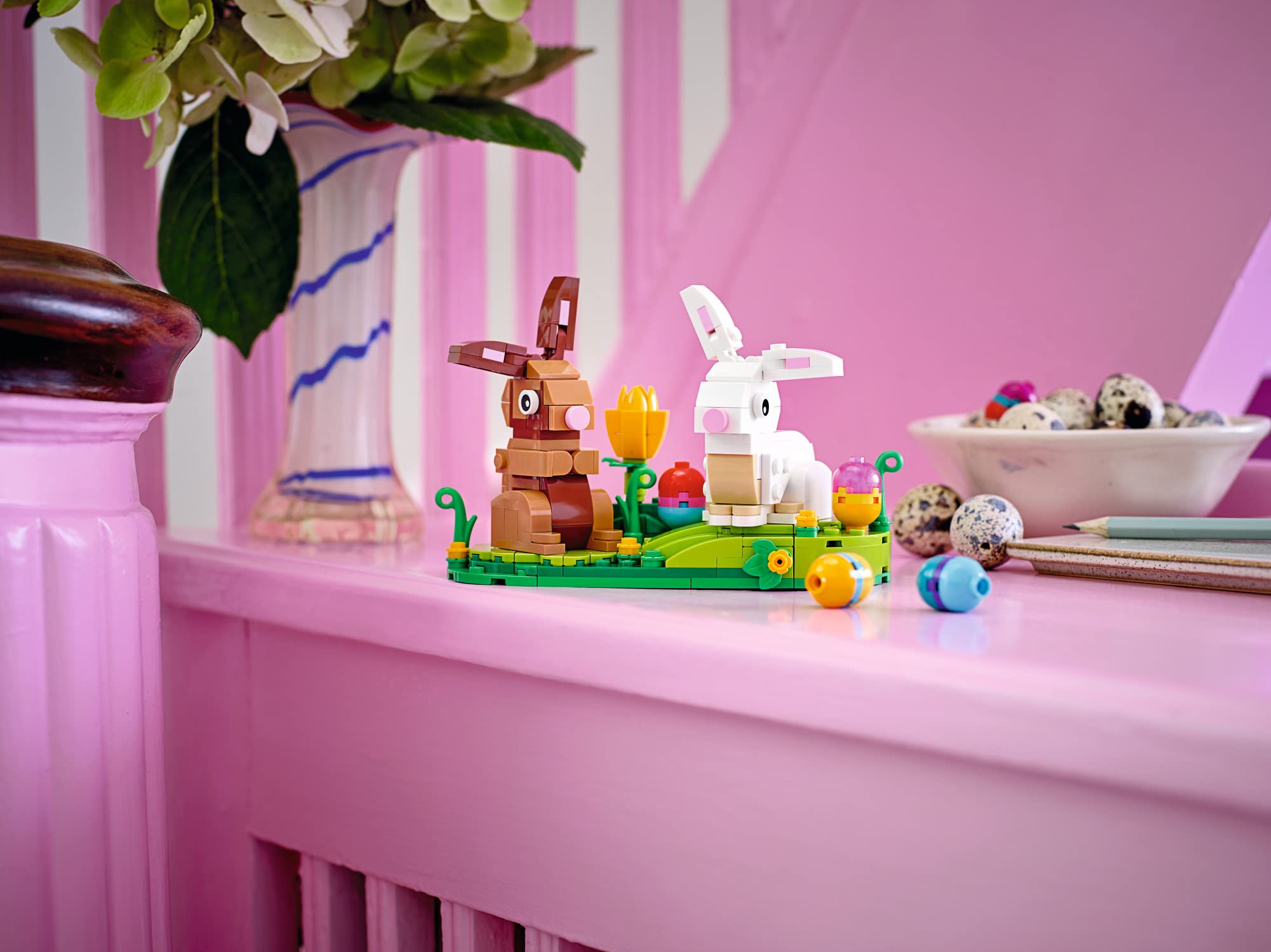 Foto 3 pulgar | Set De Juguetes De Construcción Lego Easter Rabbits Display 40523 - Venta Internacional.