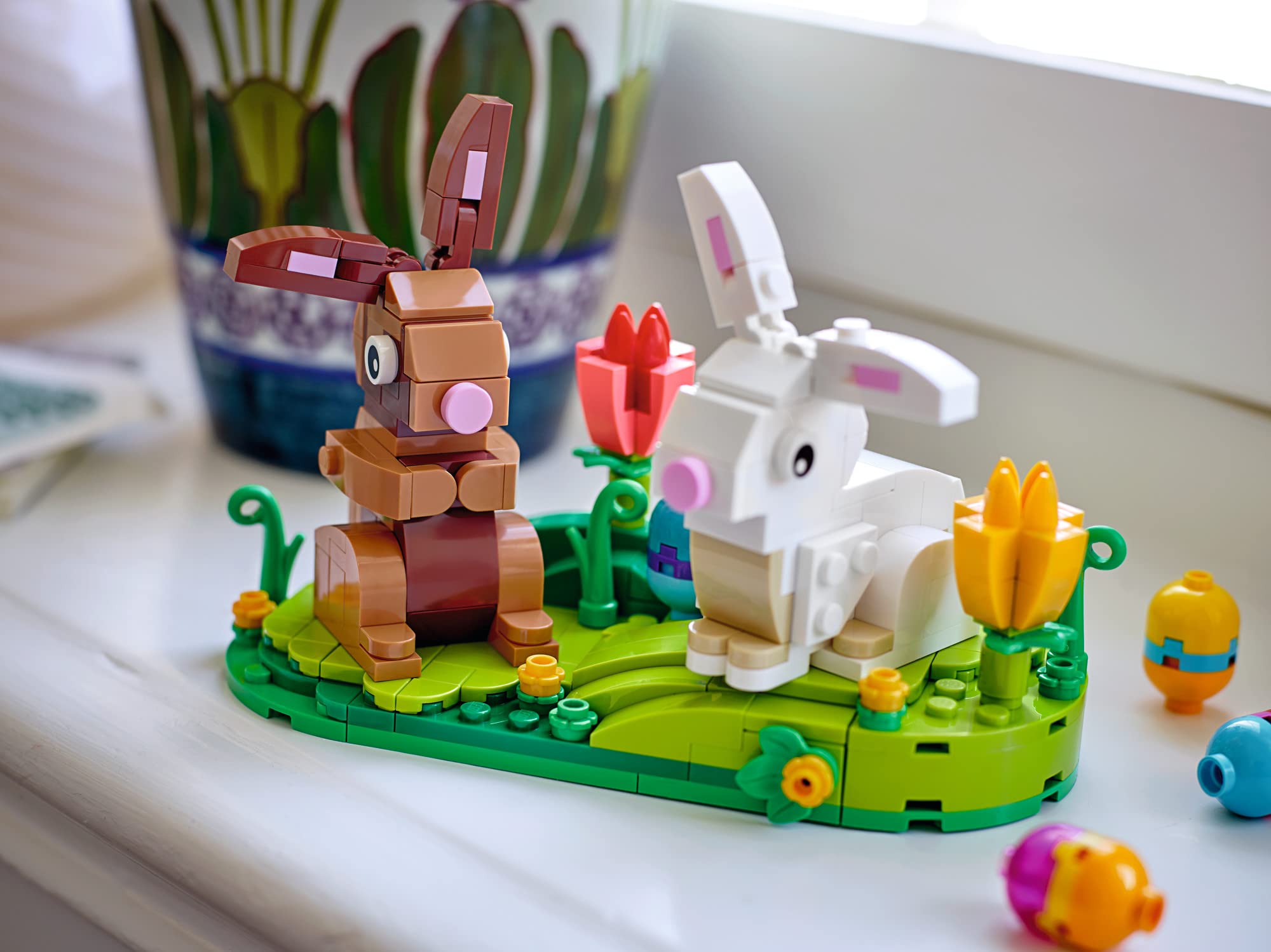 Foto 4 pulgar | Set De Juguetes De Construcción Lego Easter Rabbits Display 40523 - Venta Internacional.