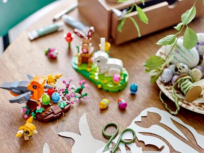 Foto 5 | Set De Juguetes De Construcción Lego Easter Rabbits Display 40523 - Venta Internacional.