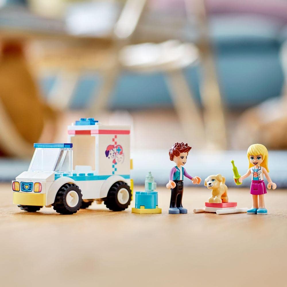 Foto 5 | Ambulancia 41694 De Juguete Lego Friends Animal Clinic Para Niños Mayores De 4 Años - Venta Internacional.