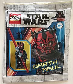 Foto 7 pulgar | Minifigura Lego Star Wars Darth Maul Con Armadura Plateada Metalizada - Venta Internacional.